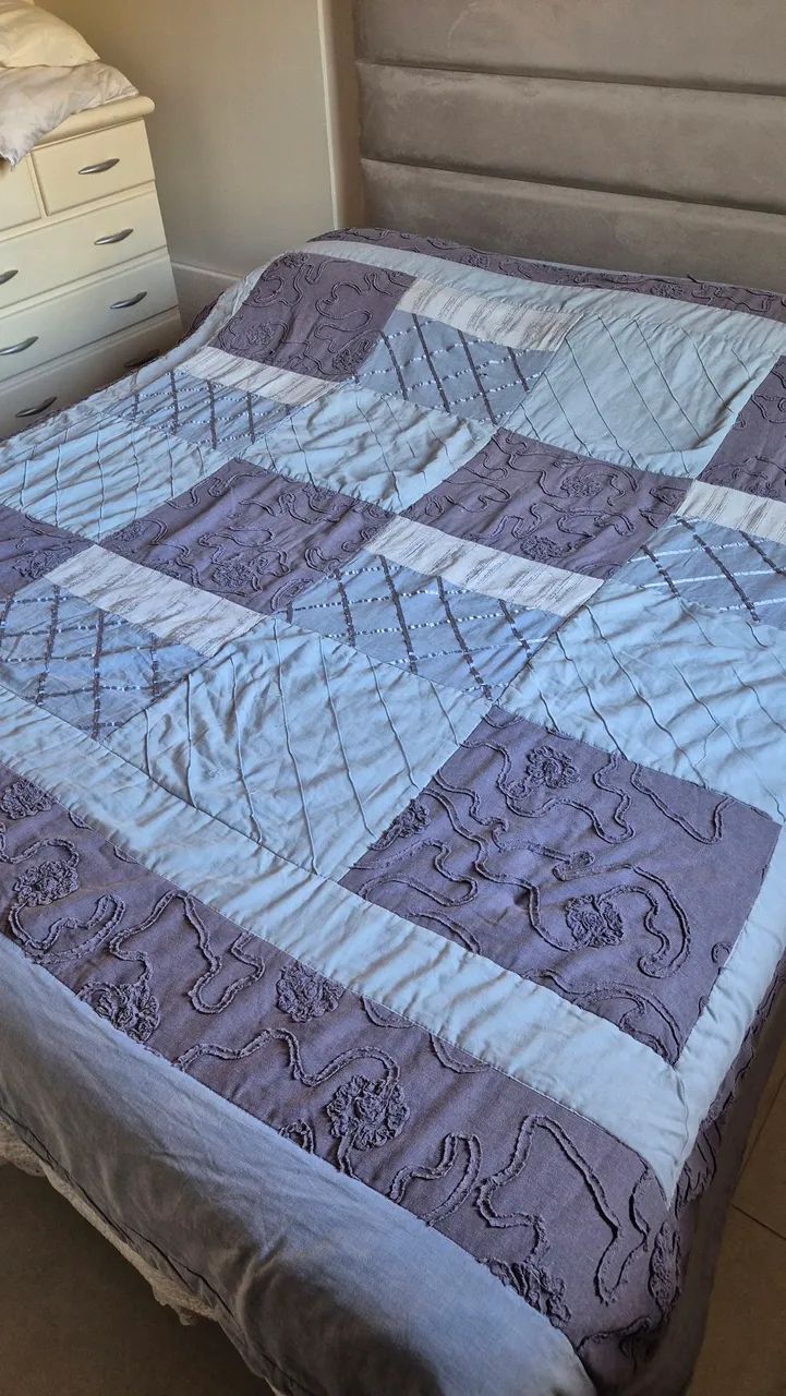Cobre leito para cama queen. - Foto 3