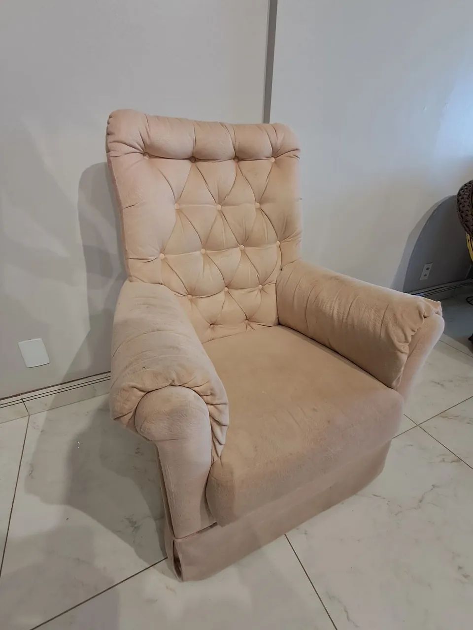 Poltrona de amamentação. 