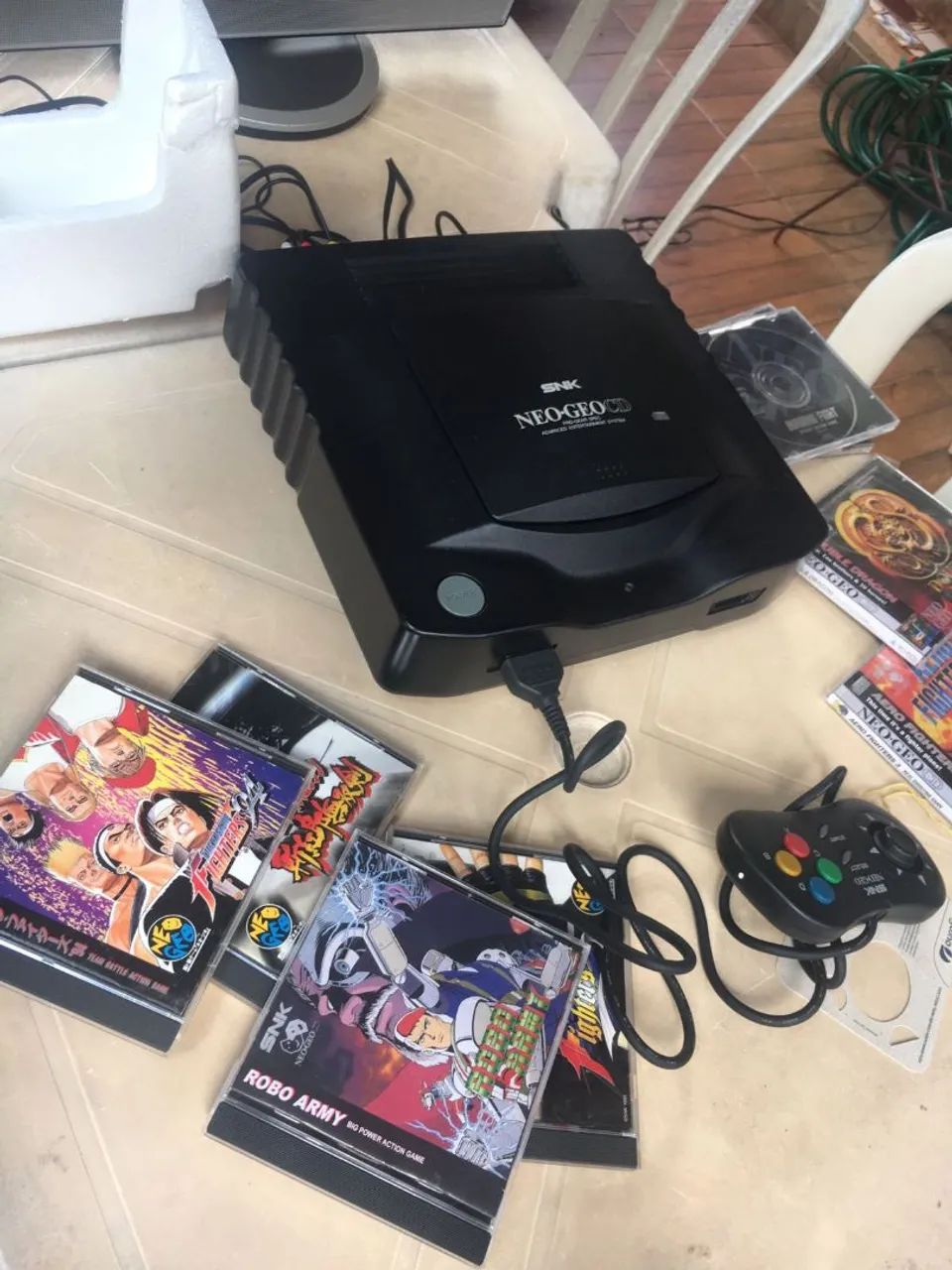 Neogeo CD completo na caixa - Foto 2