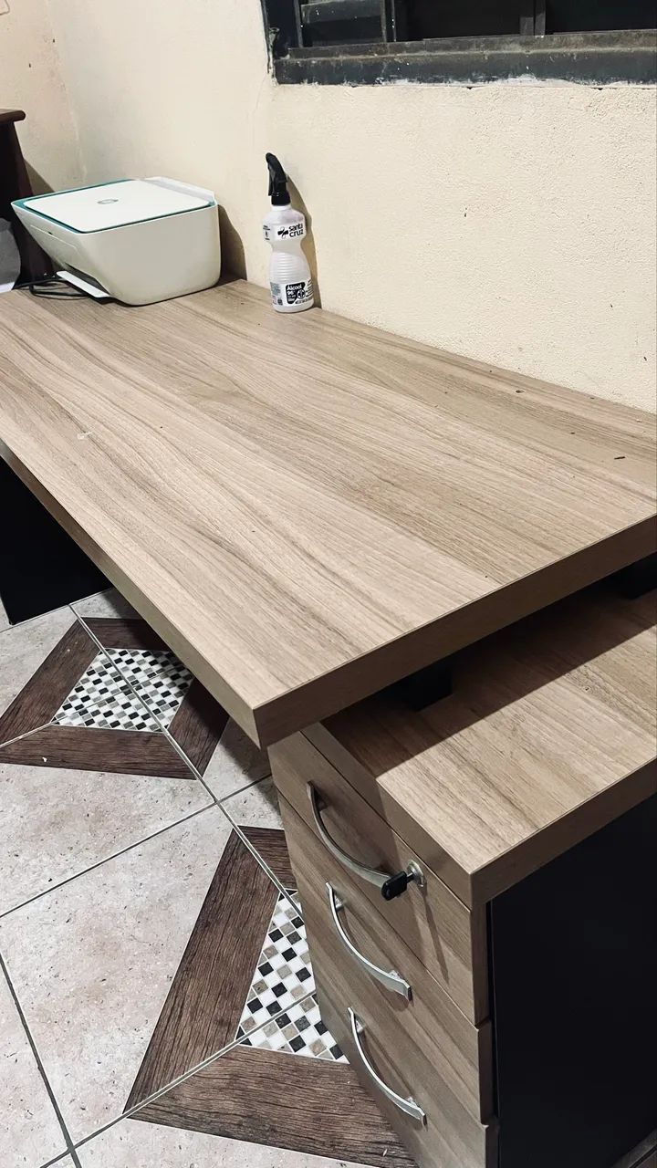 Mesa escritório MDF - Foto 2