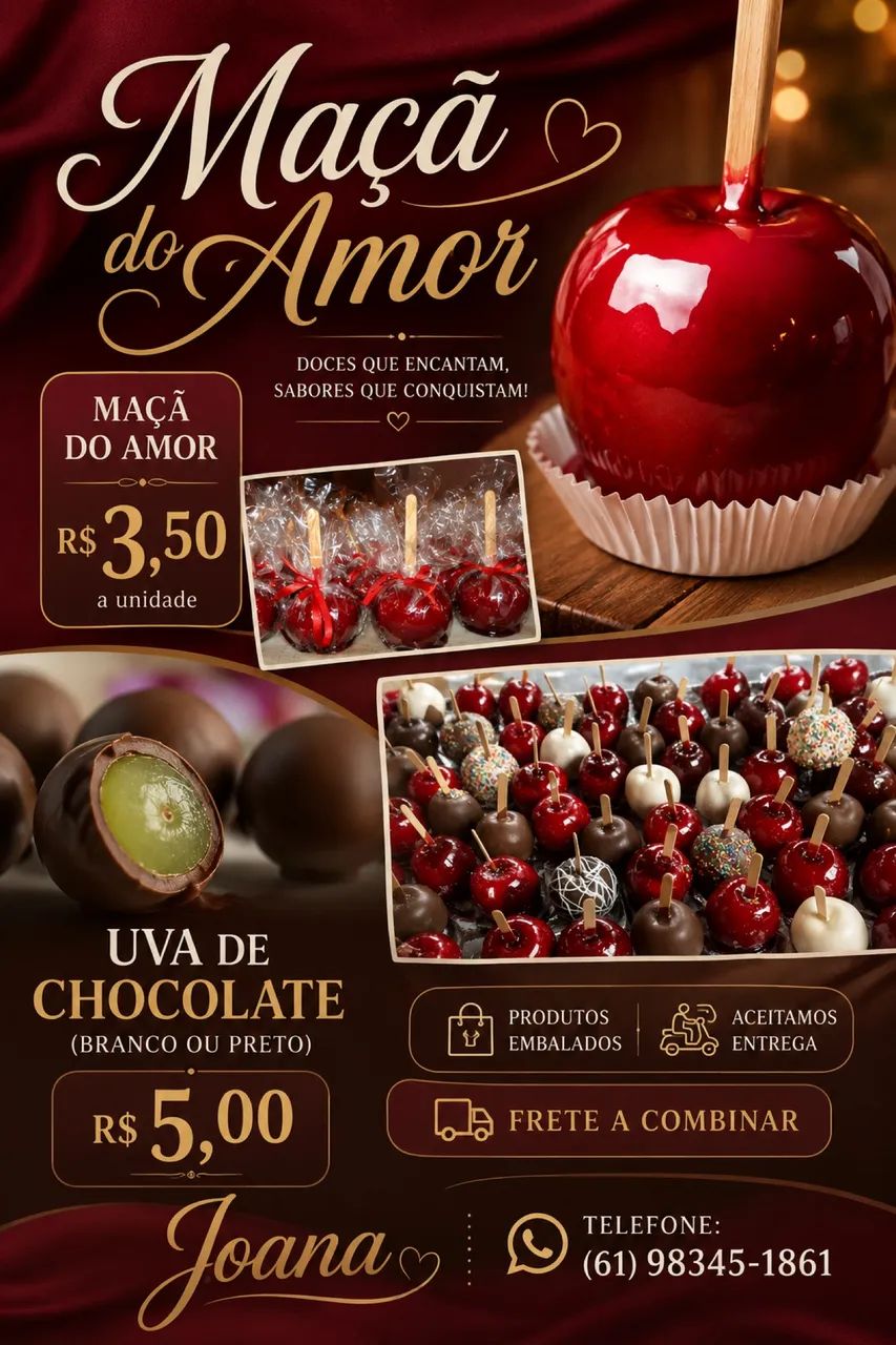Maçã do amor  - Foto 4