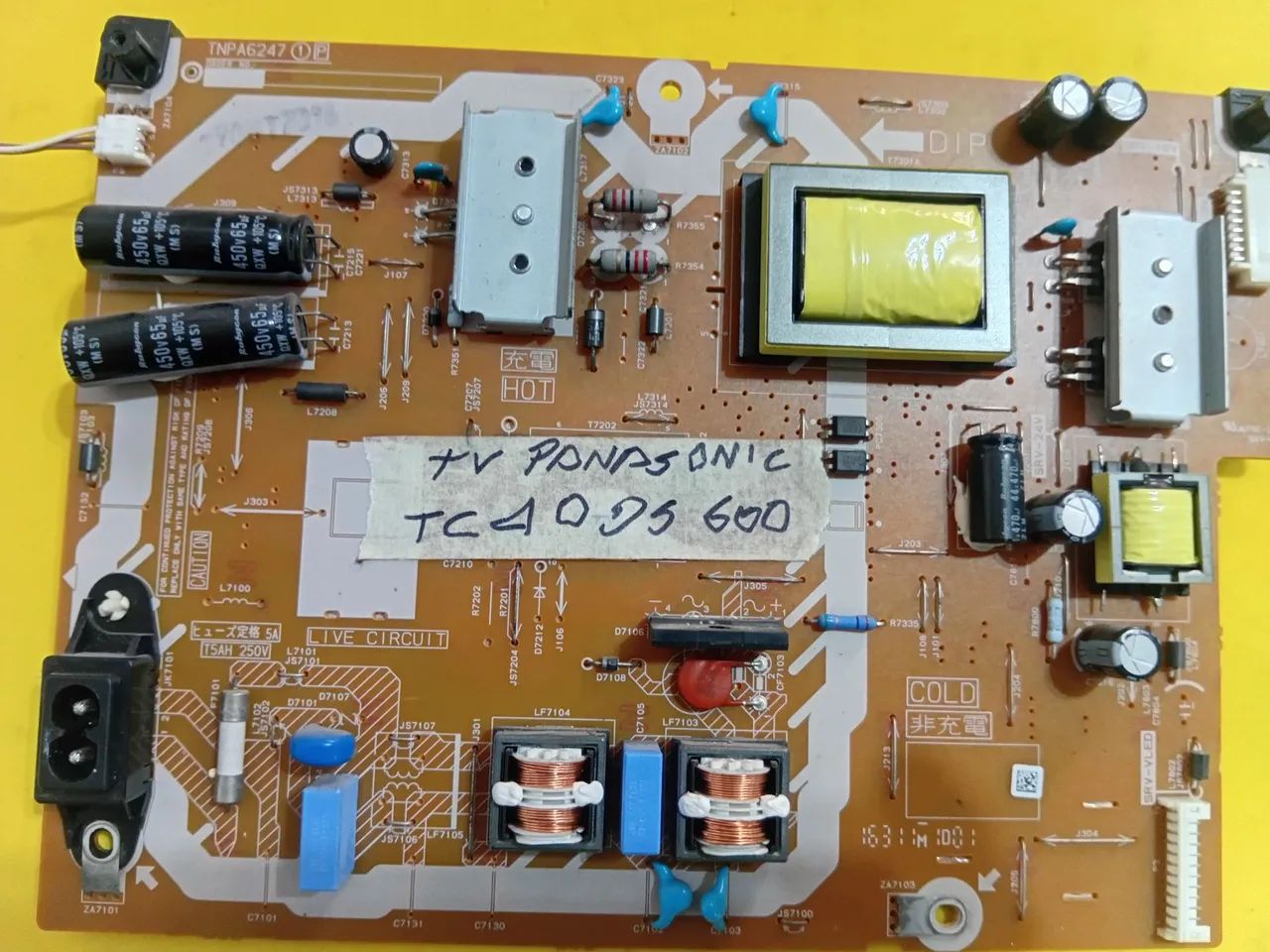 Placa da fonte tv panasonic TC 40D5600B - Foto 2