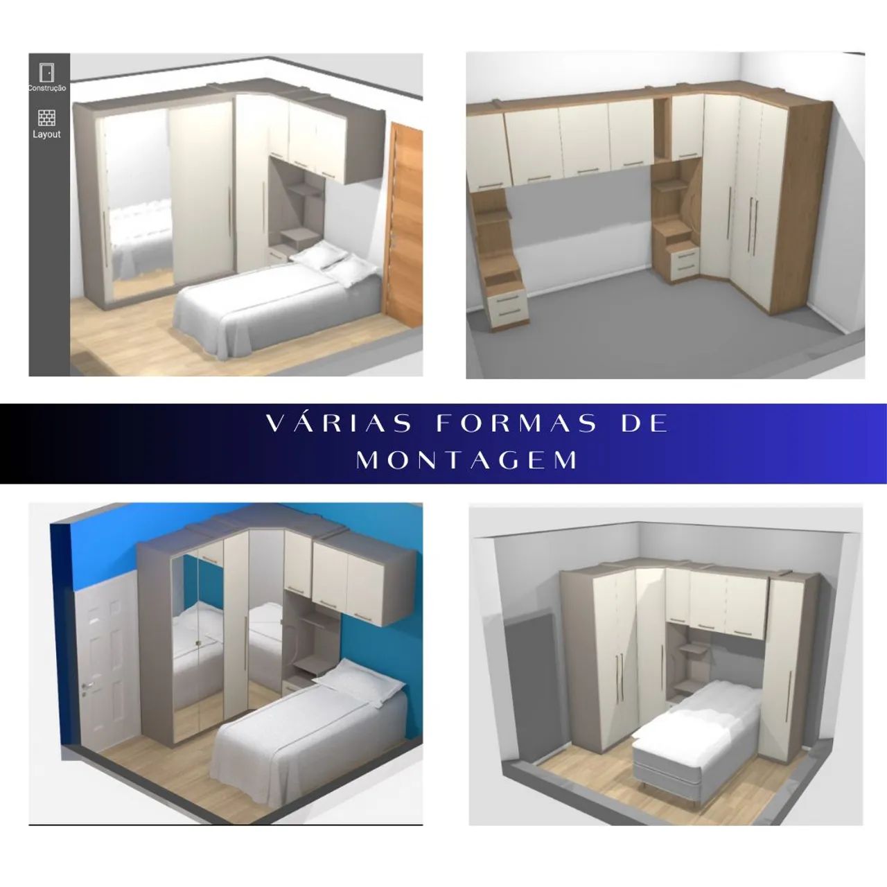 Módulo aéreo ponte casal Infinity , à pronta entrega  - Foto 4