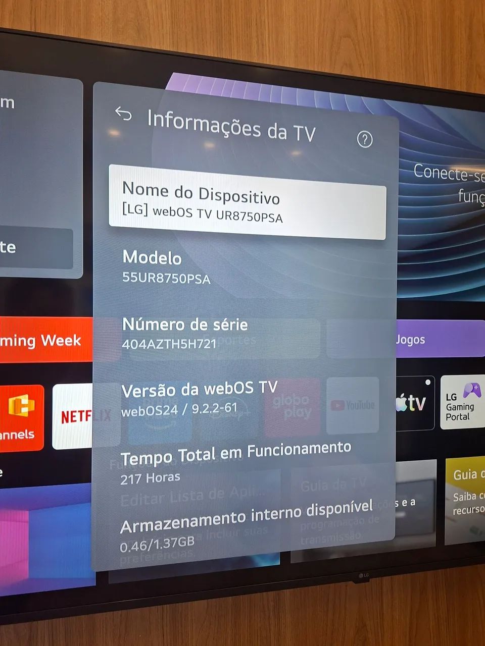 Televisão 55 polegadas LG  - Foto 2