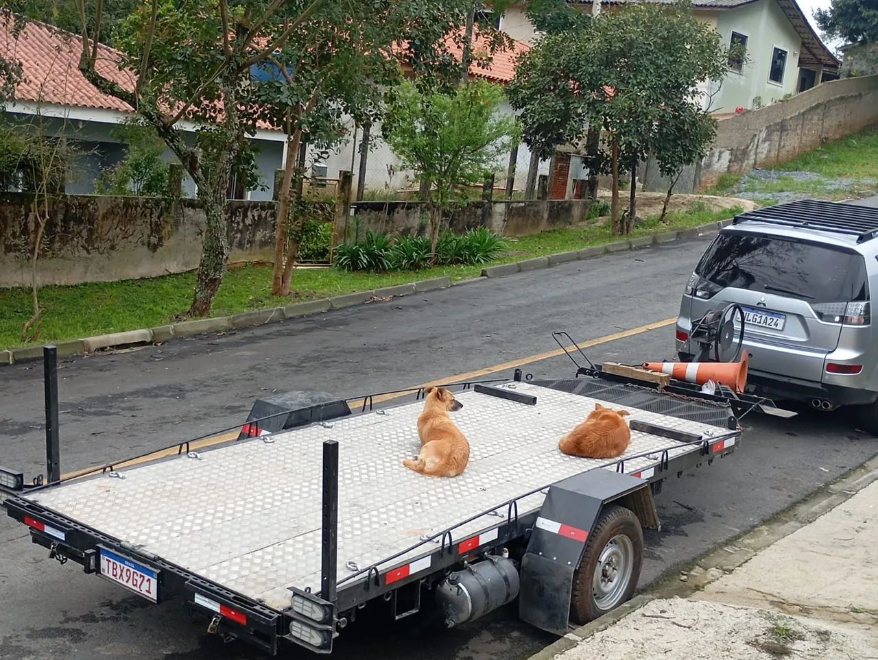Carretinha reboque plataforma  - Foto 4