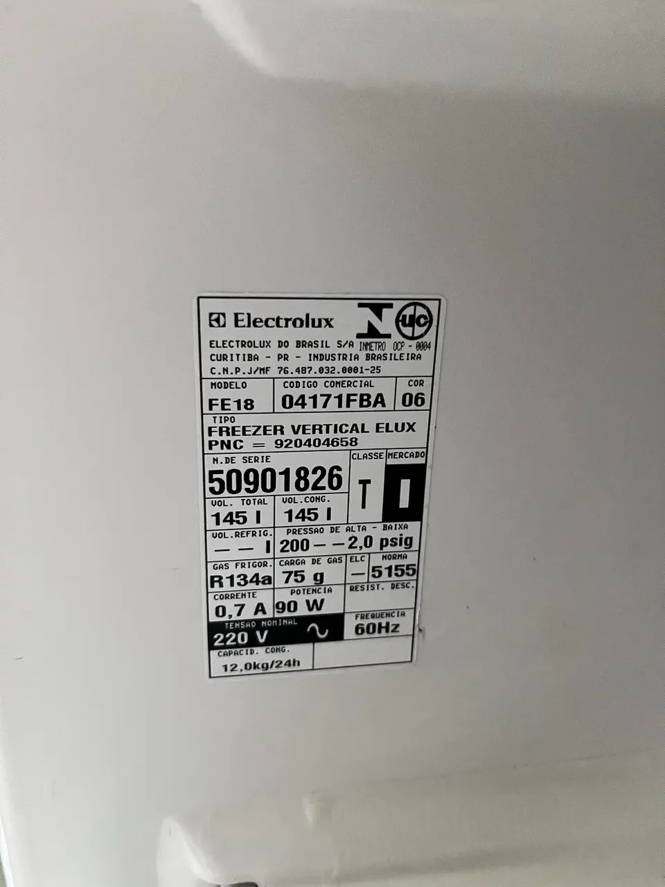 Freezer Electrolux Perfeito - Foto 3