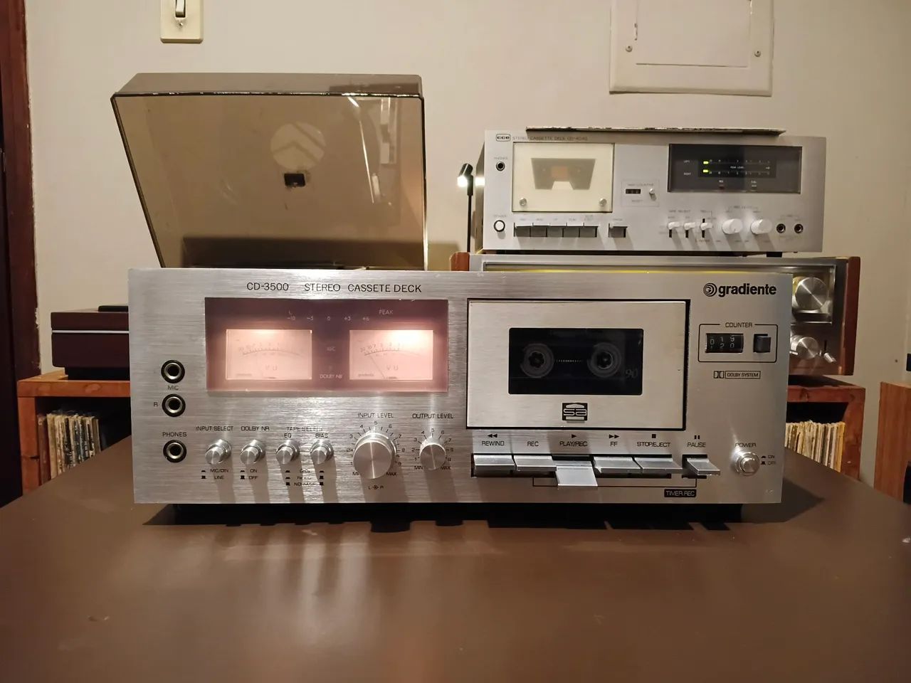 Tape deck Gradiente CD 3500