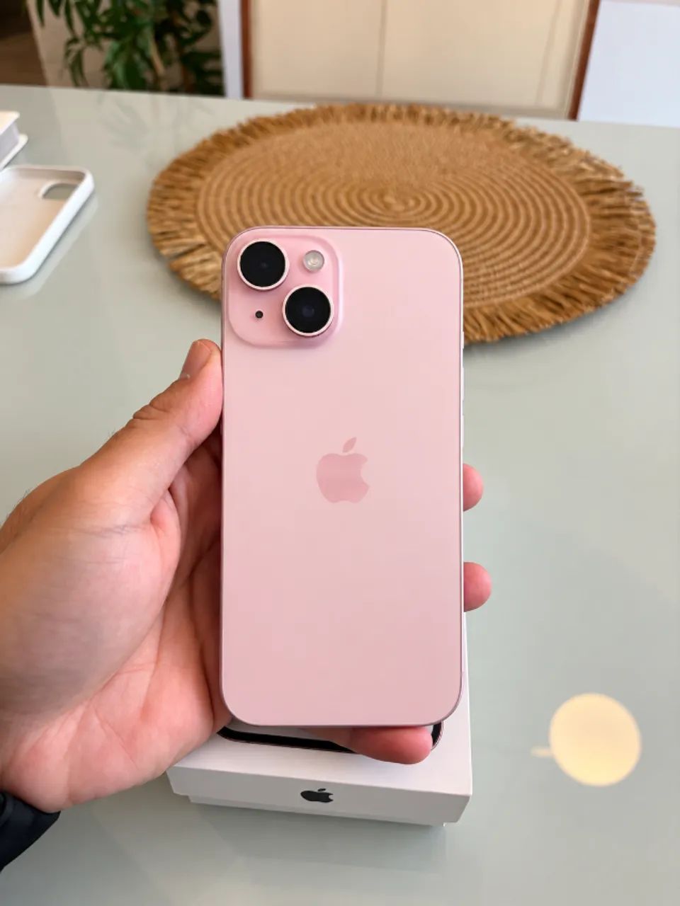 iPhone 15 128GB Rosa Original - Foto 2
