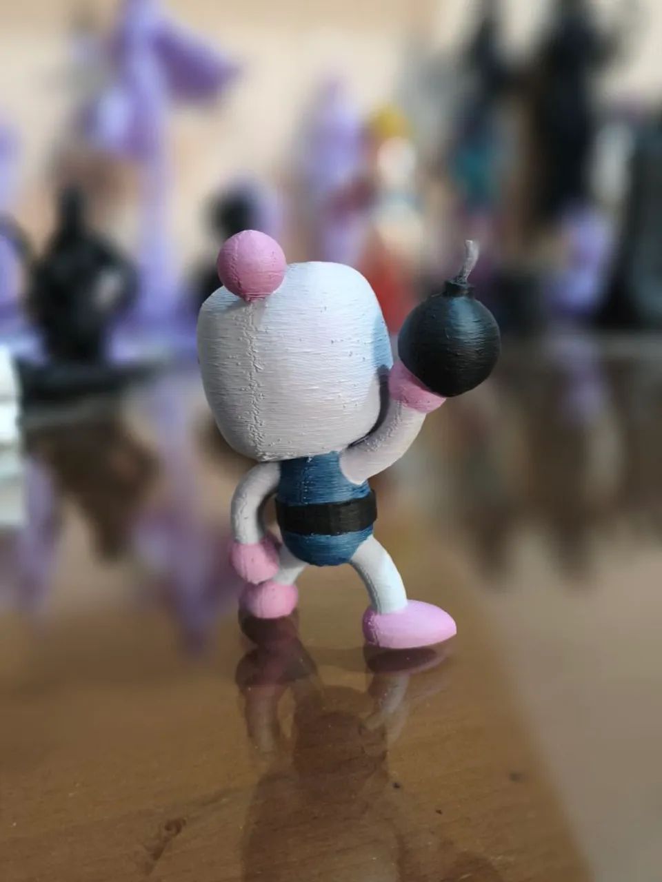 Action figure Bomberman - Impressão 3D  - Foto 2