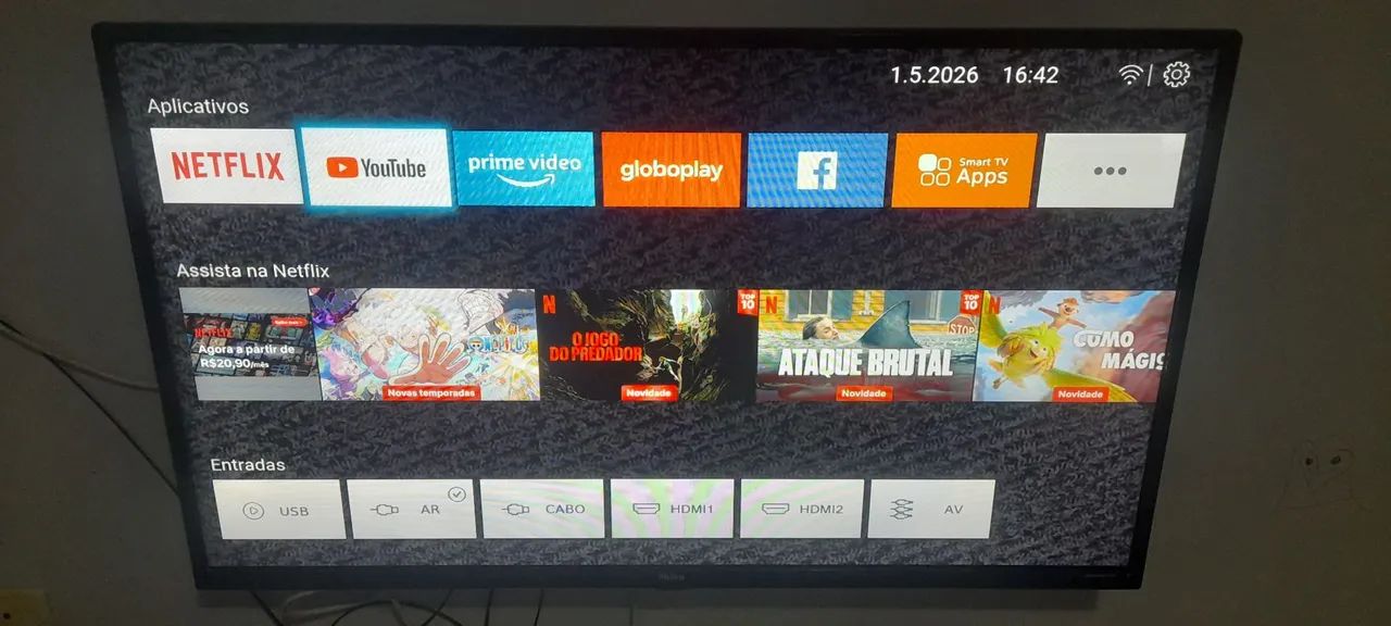 Tv Televisão 42 polegadas Smart Philco444717556795320320