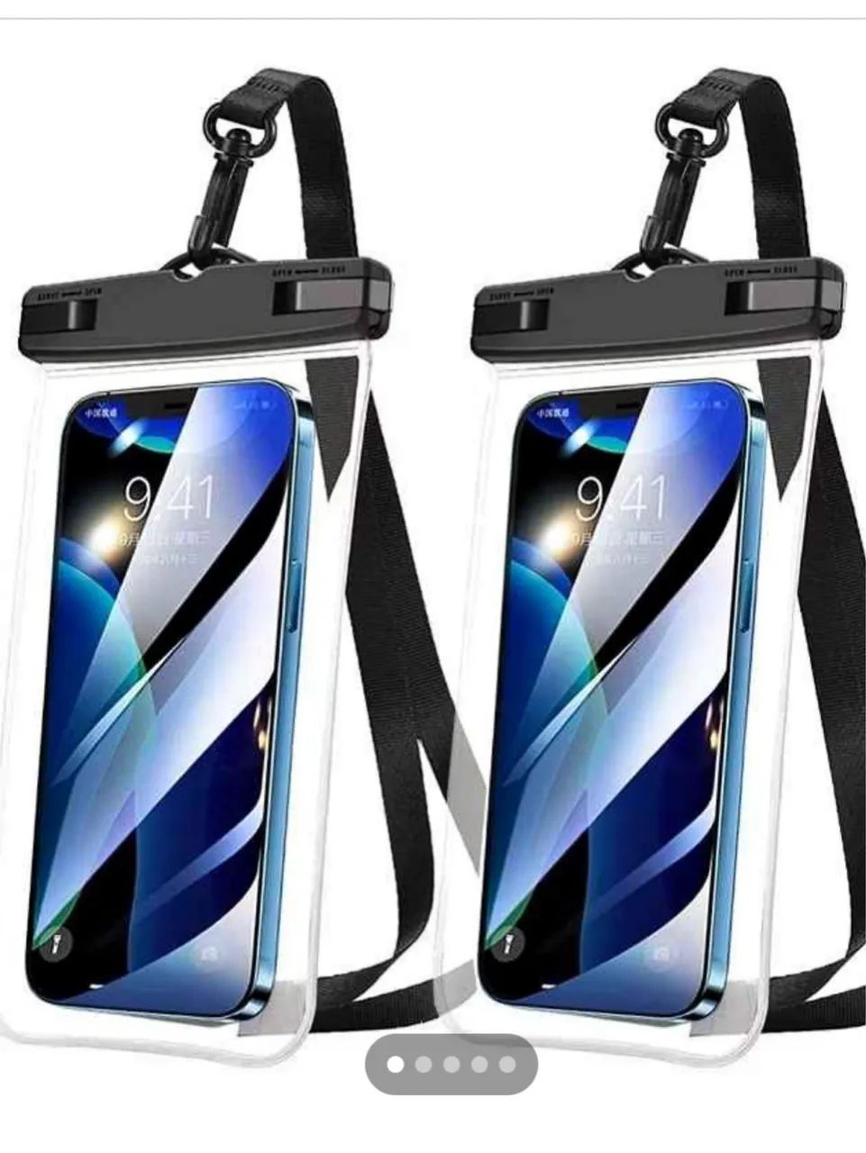 Capinha protege  d?água para celular 