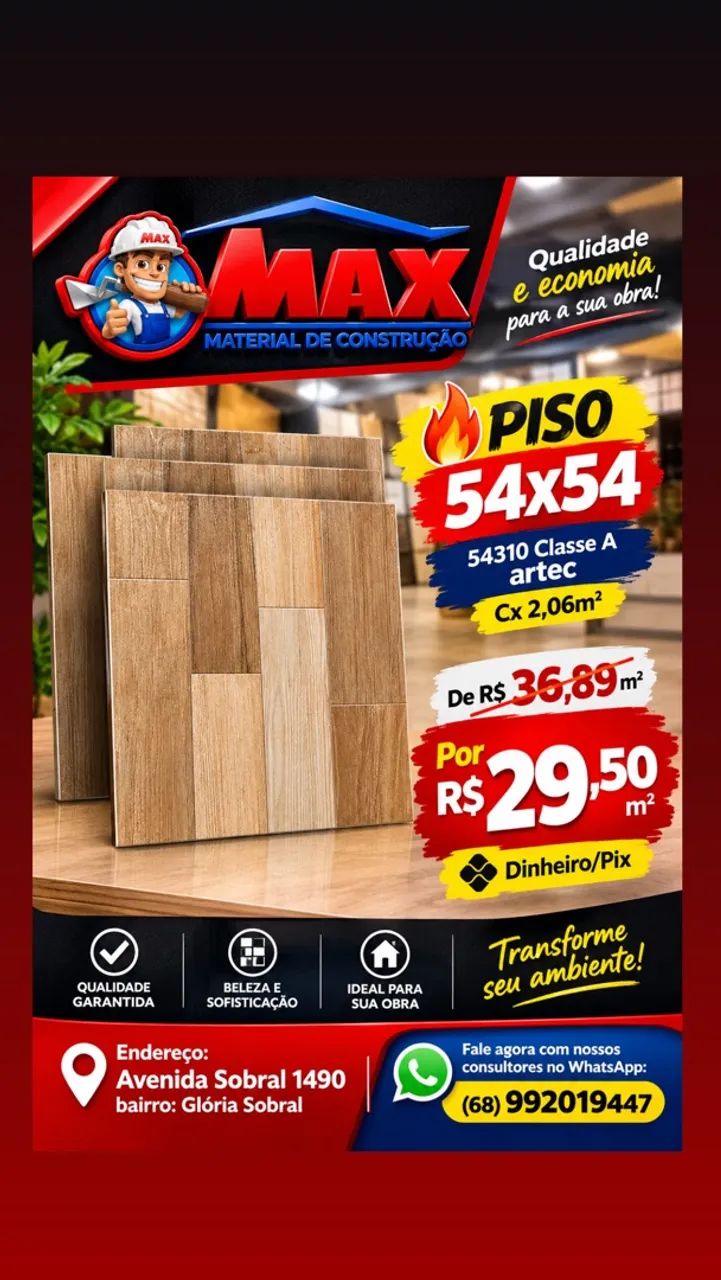 Piso 54x54