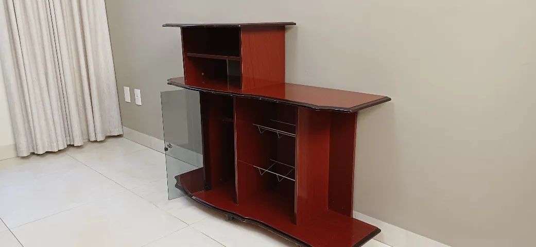 Rack padrão mogno bem conservado  - Foto 3