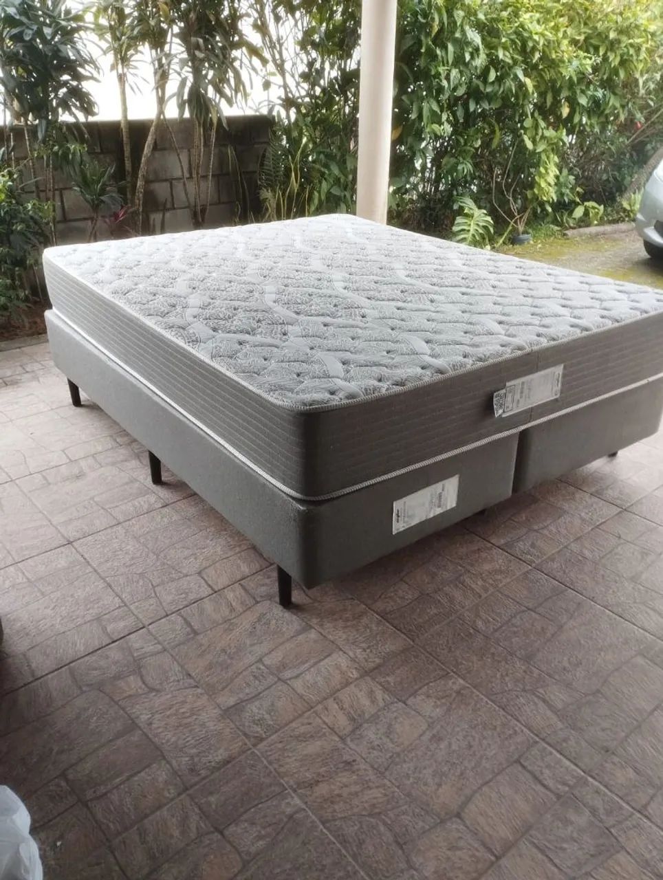 Cama box e colchão Espuma D45 - Foto 2