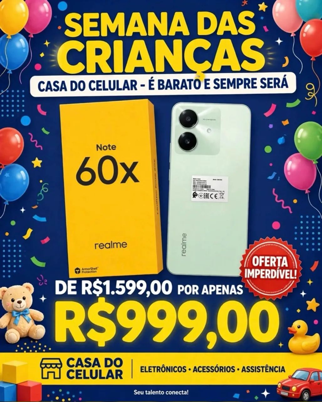 Celular bom e barato 