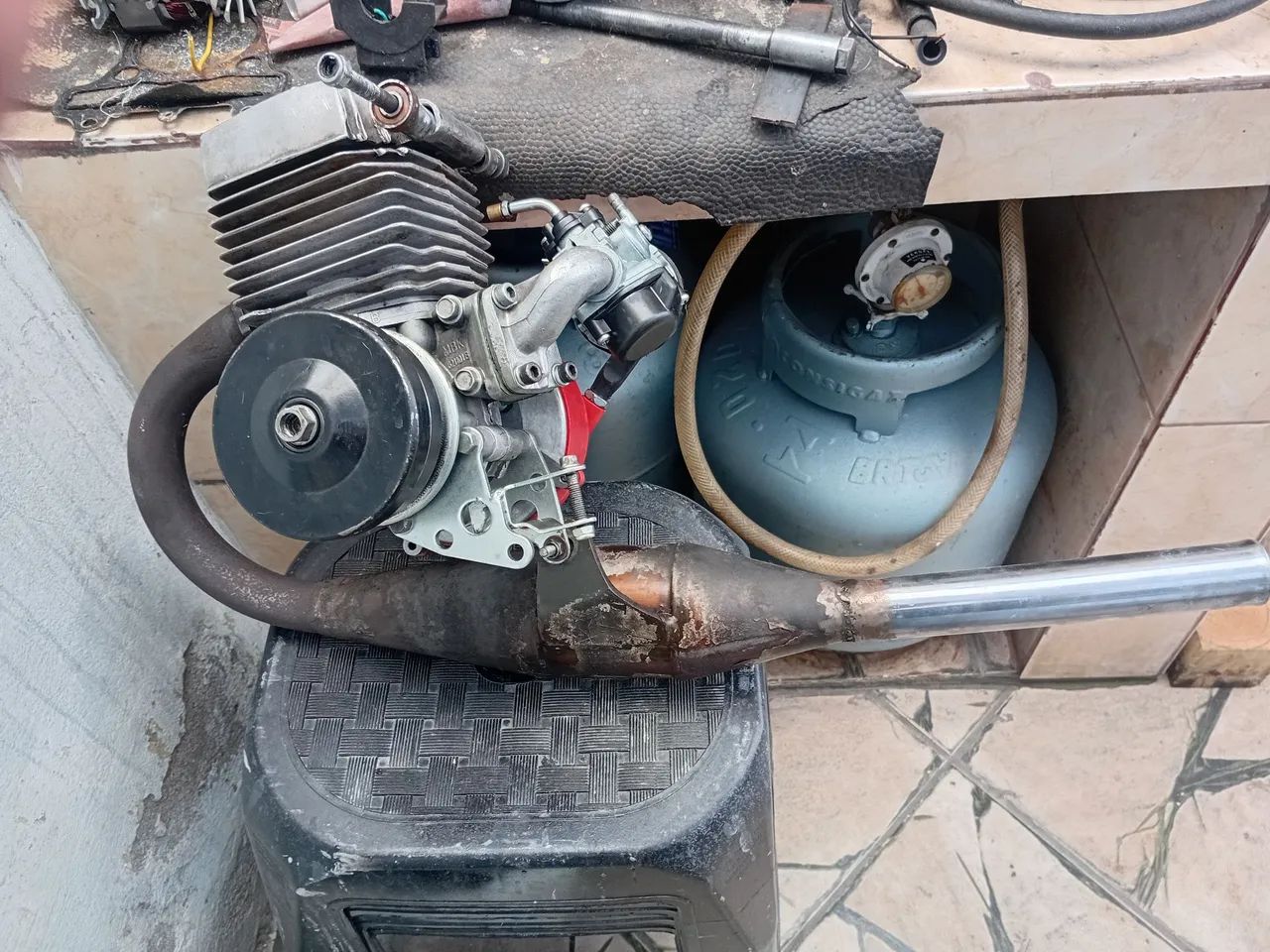 Motor mobilete 75cc  - Foto 2