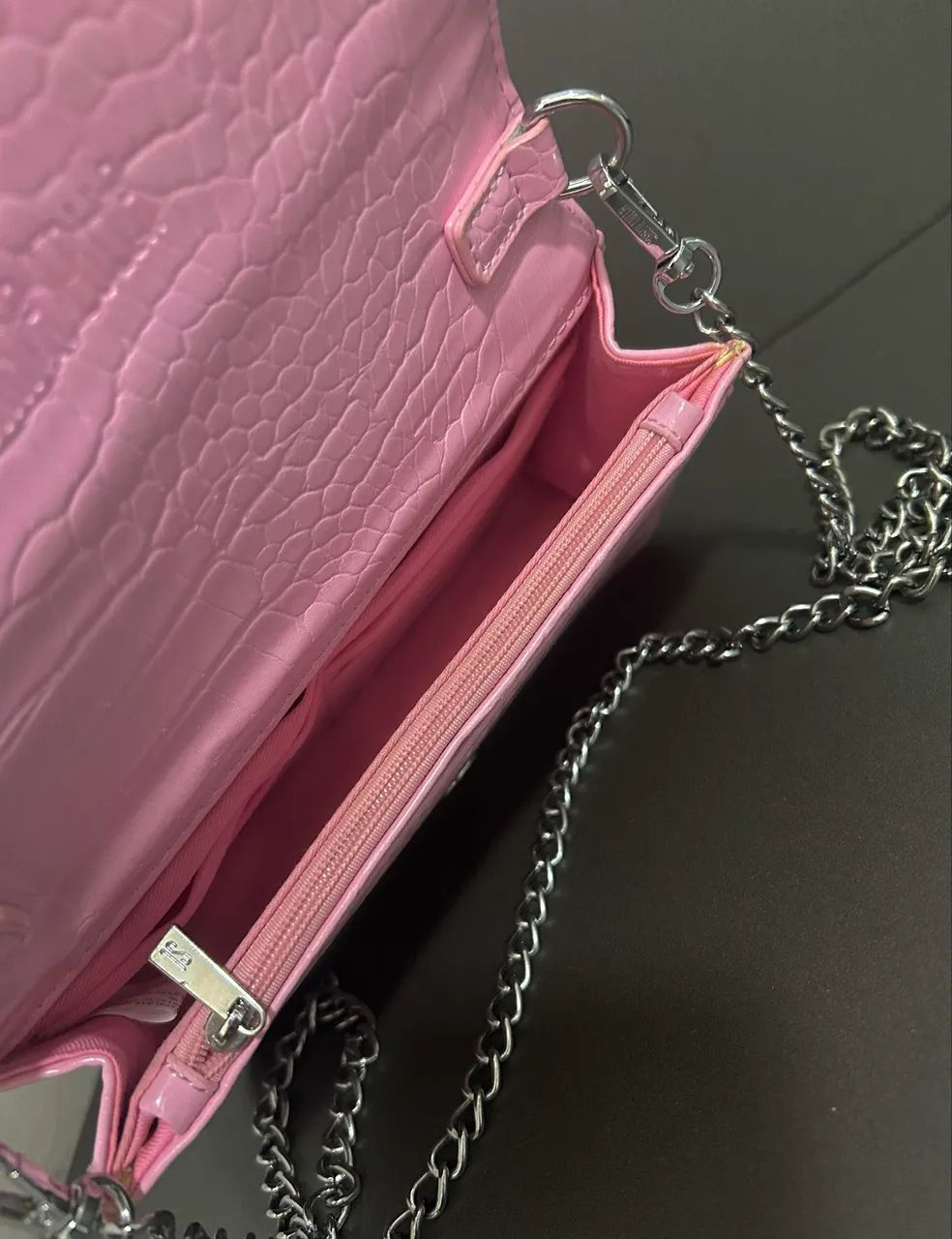 Bolsa Rosa Santa Lolla - Foto 4