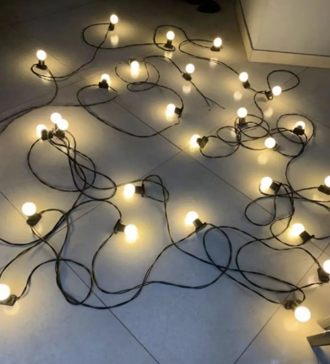 Varal de lâmpada LED 30 metros  - Foto 2
