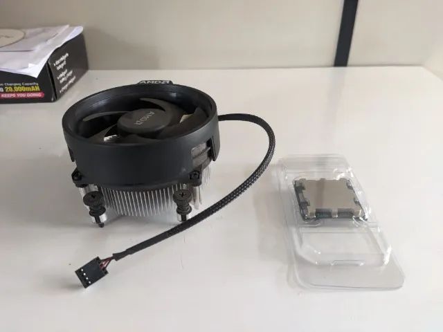 Ryzen 9600X am5 ddr5 com cooler perfeito - Foto 2