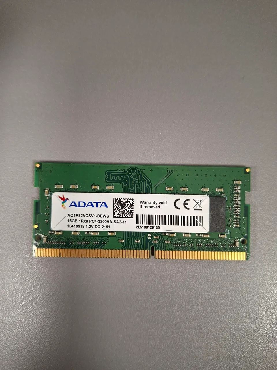 RAM 16GB DDR4 NOTEBOOK 3200MHZ