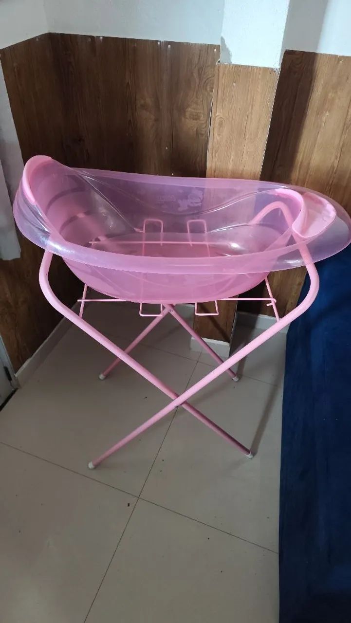 Banheira de bebê com suporte - Foto 2