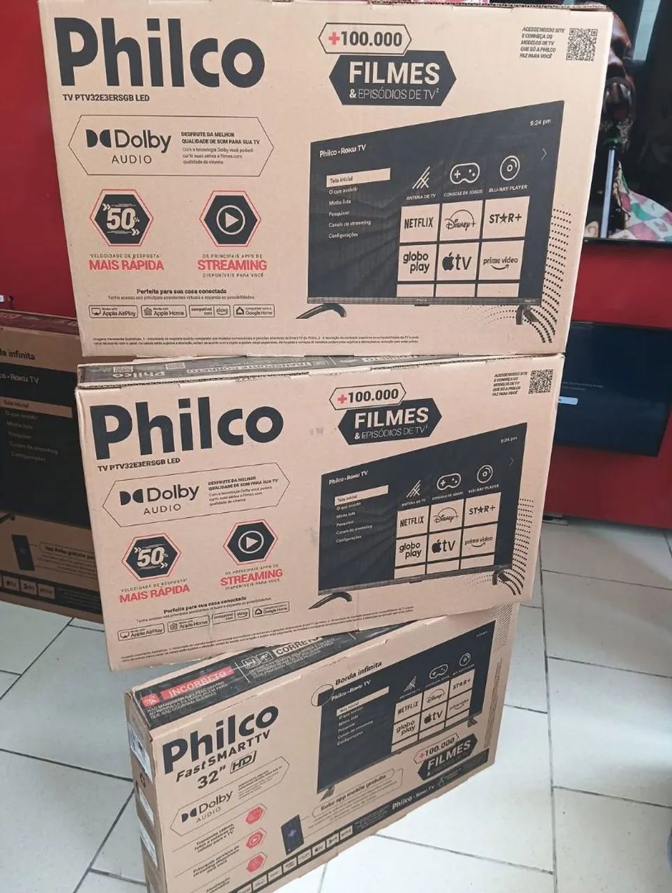 Smartv Philco 32 polegadas 