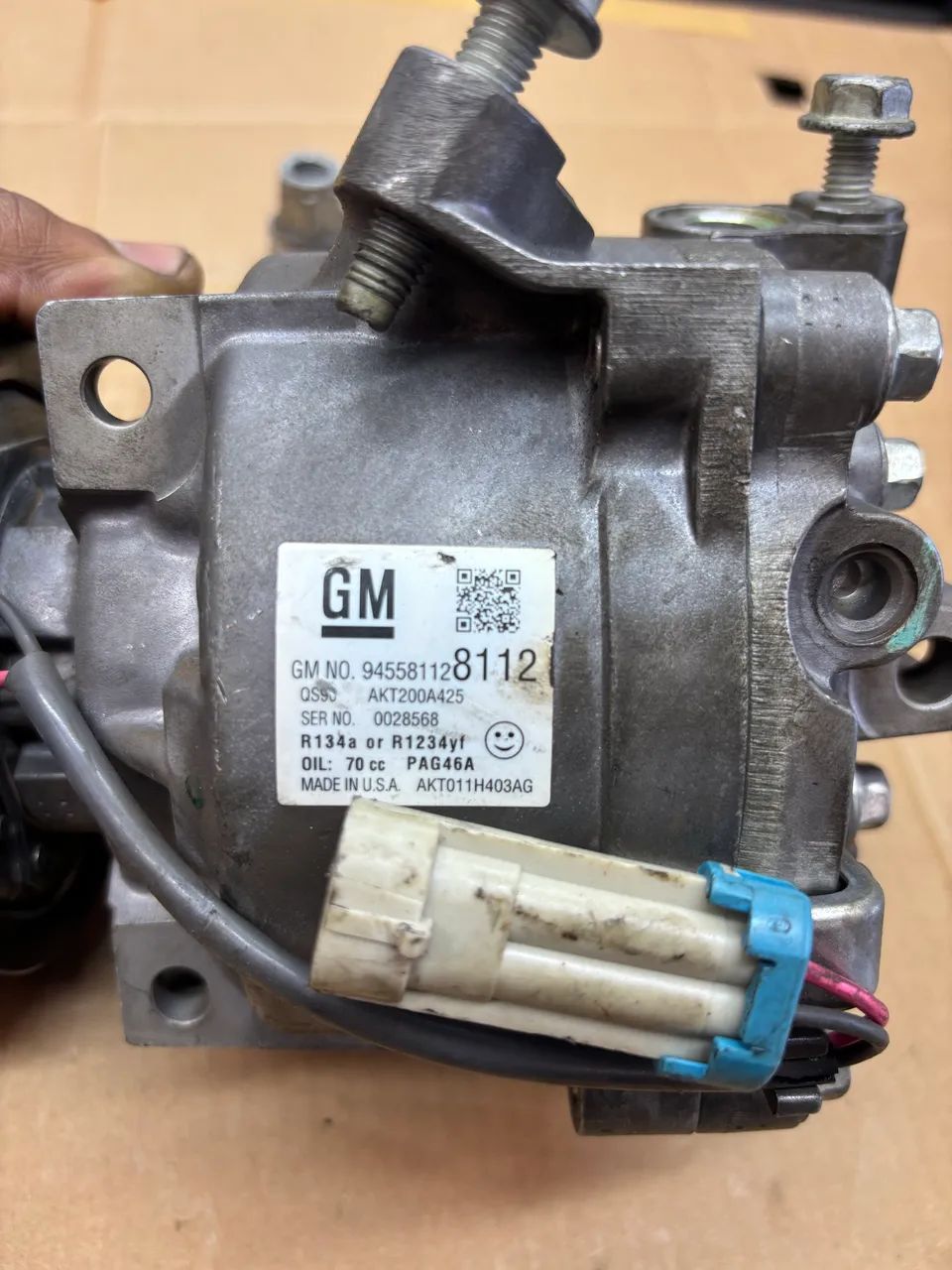 Compressor ar condicionado Tracker 1.8 2016 - Foto 5
