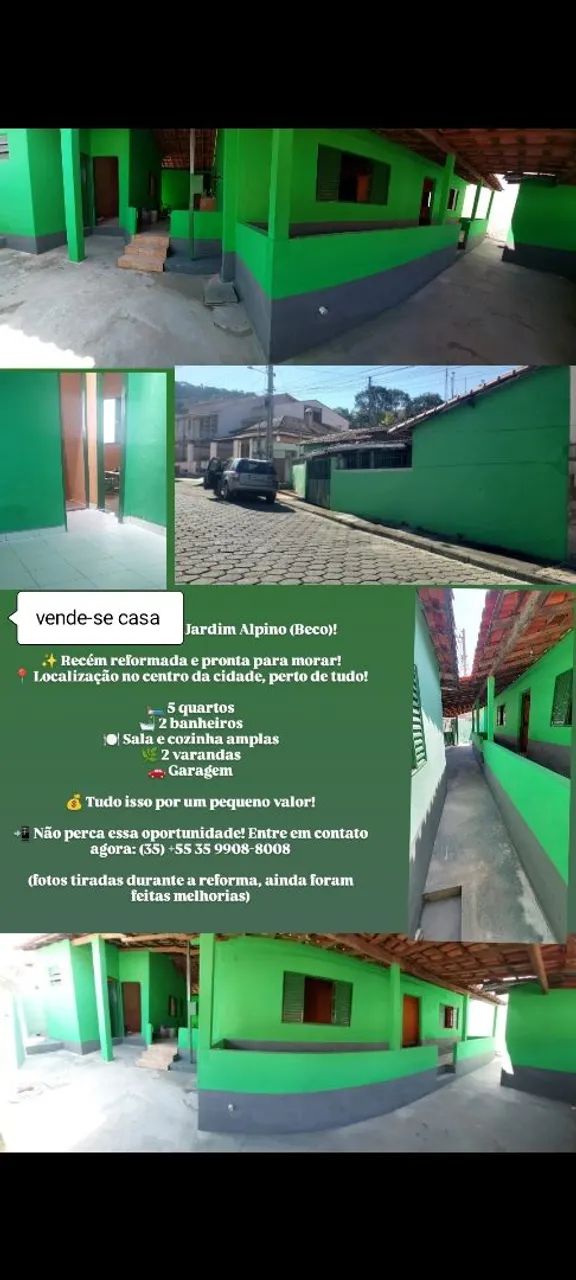Vende-se casa no centro de Itamonte 