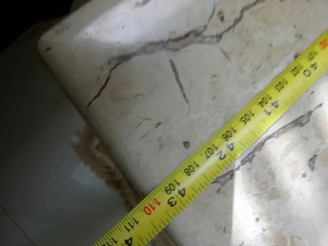 MESA DE CENTRO EM MÁRMORE BEGE BAHIA - Foto 5