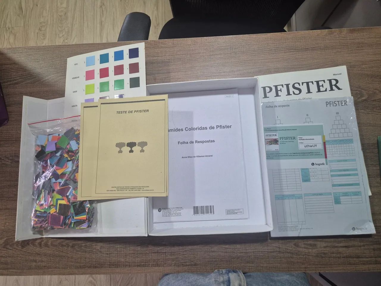Teste Pfister 