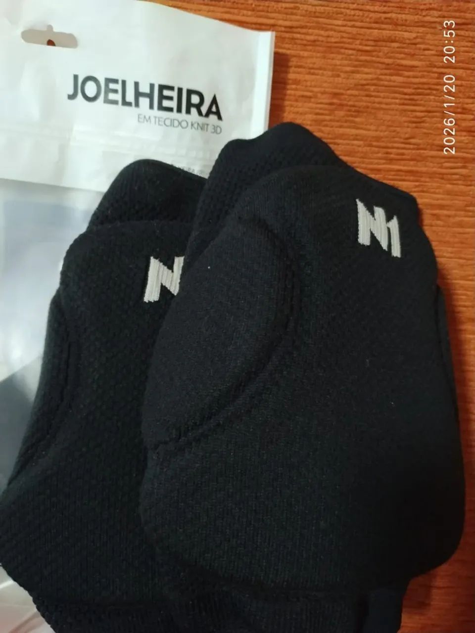 Joelheira N1Sport knit 3D tamanho G unissex nova - Foto 2
