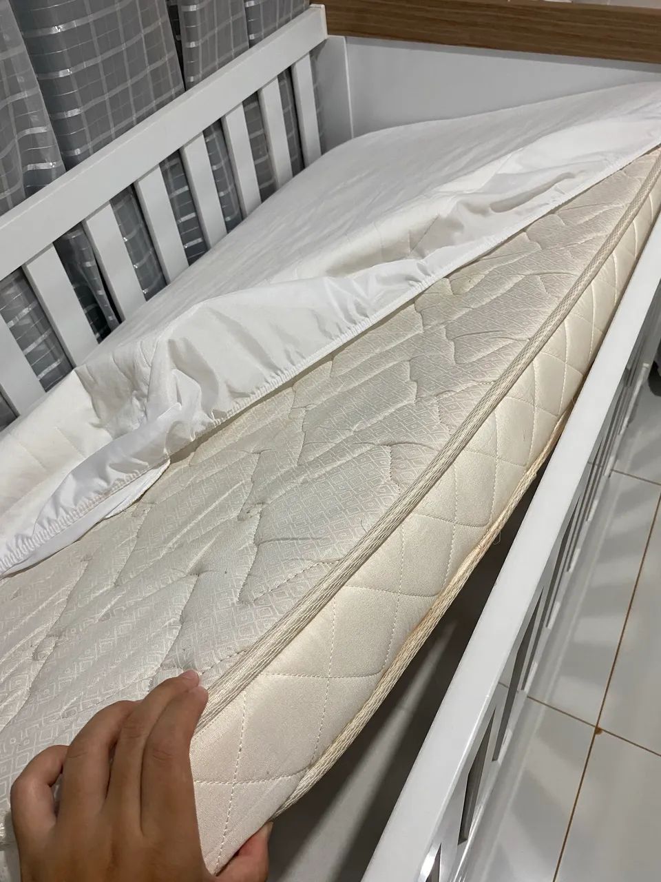 berço + colchão e itens  - Foto 2