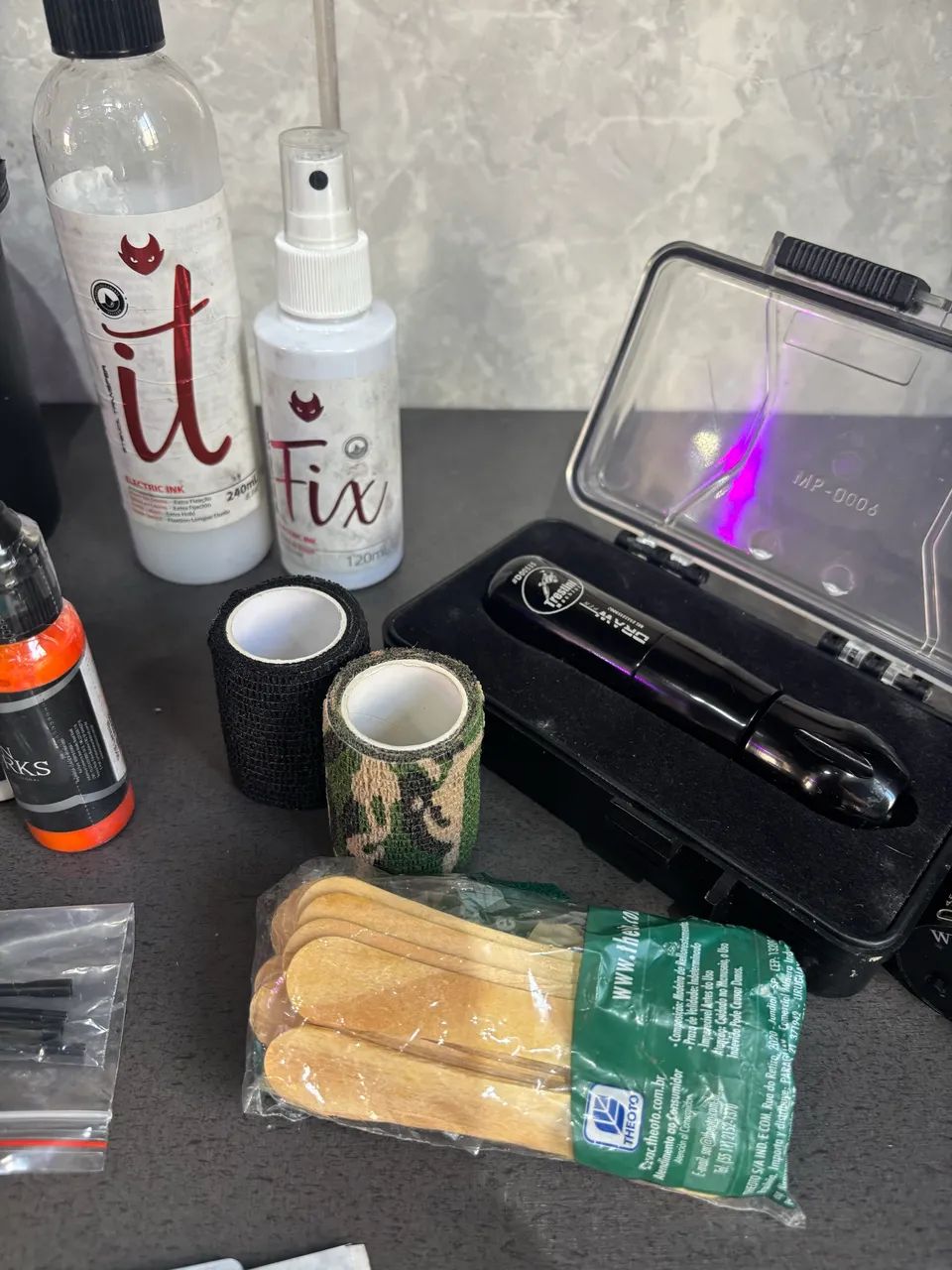 Kit tatuagem completo  - Foto 4