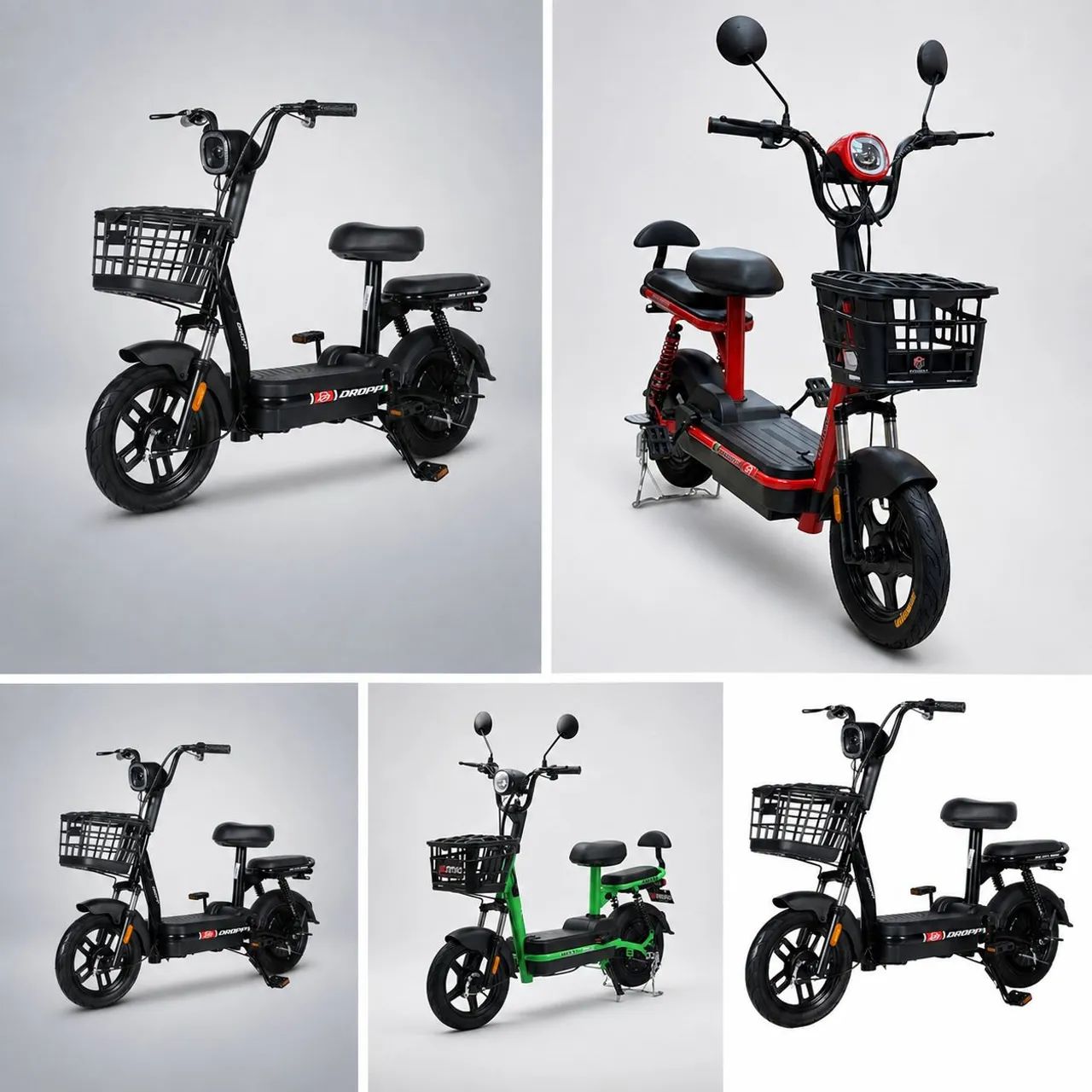 Bicicleta elétrica Dropp 500w City Eletric 
