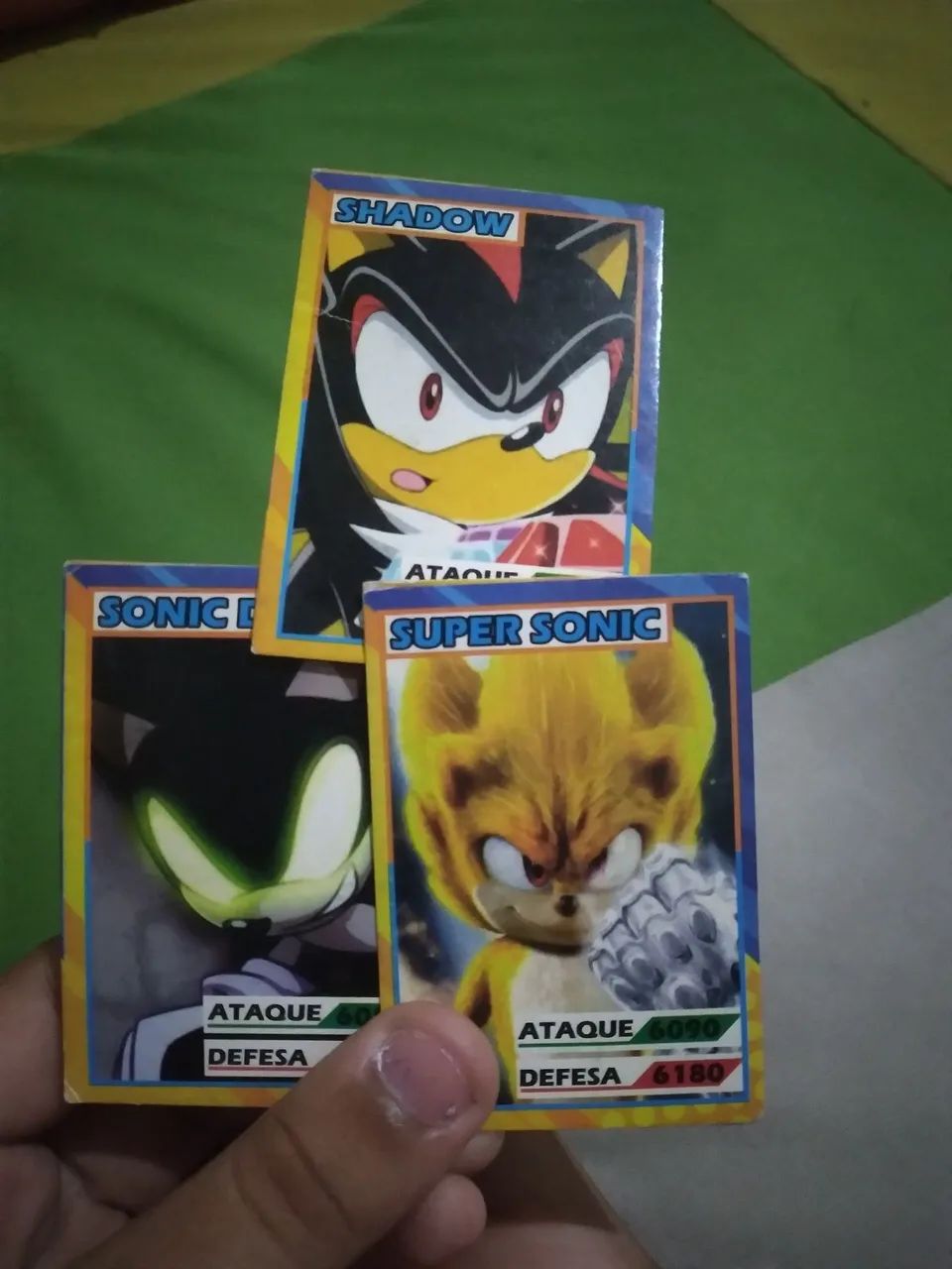 43 Cartinhas do Sonic