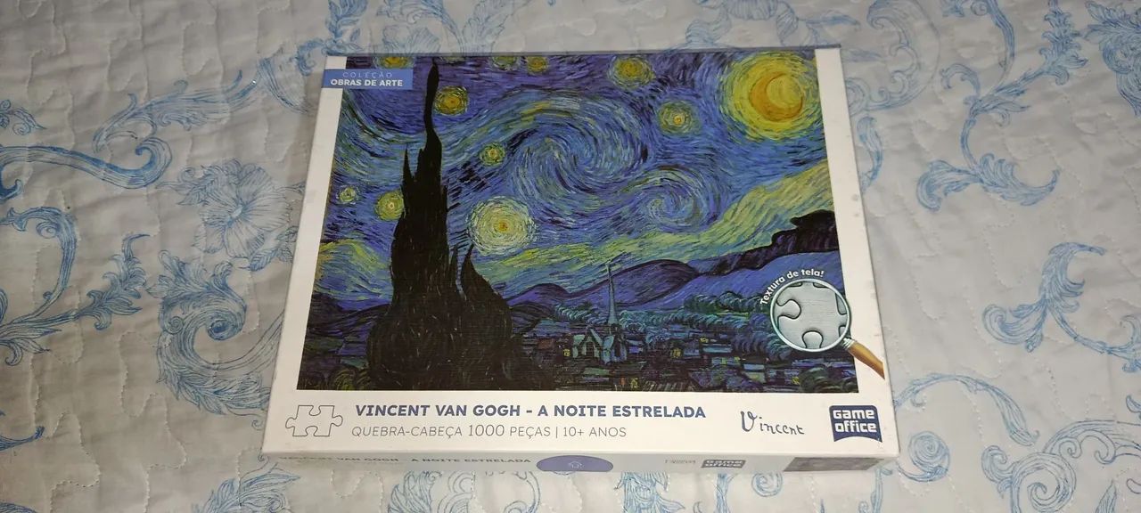 Quebra-cabeça Van Gogh 1000 peças Noite estrelada