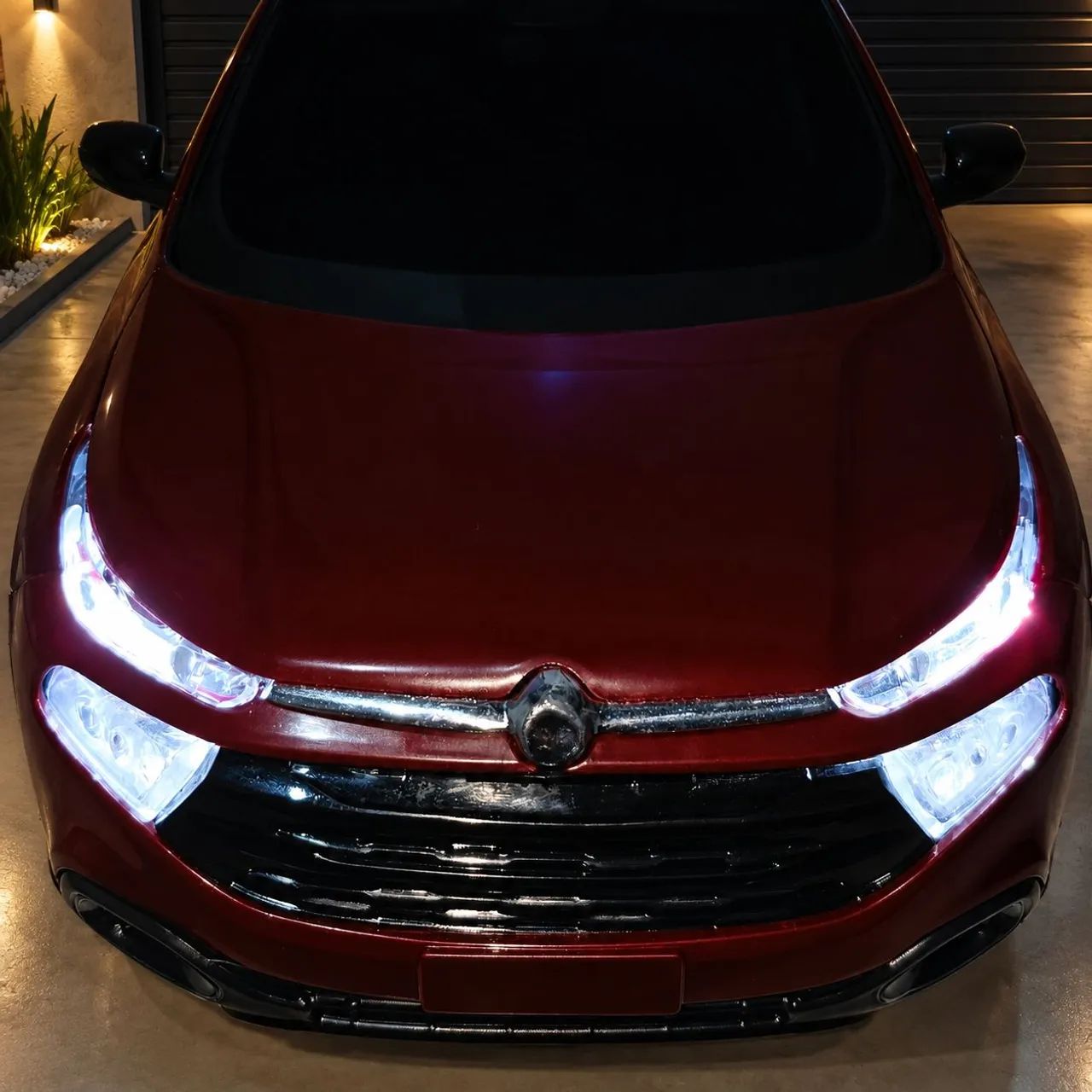 FIAT TORO MINI COM SOM 12V - ACRÍLICO + LED - Foto 4