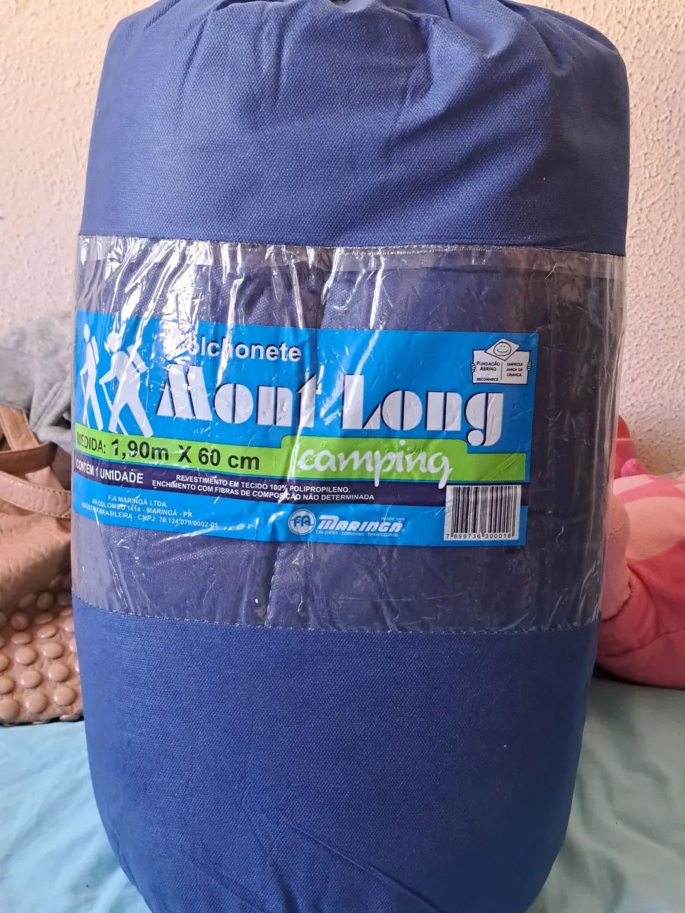 Colchonete de acampamento 