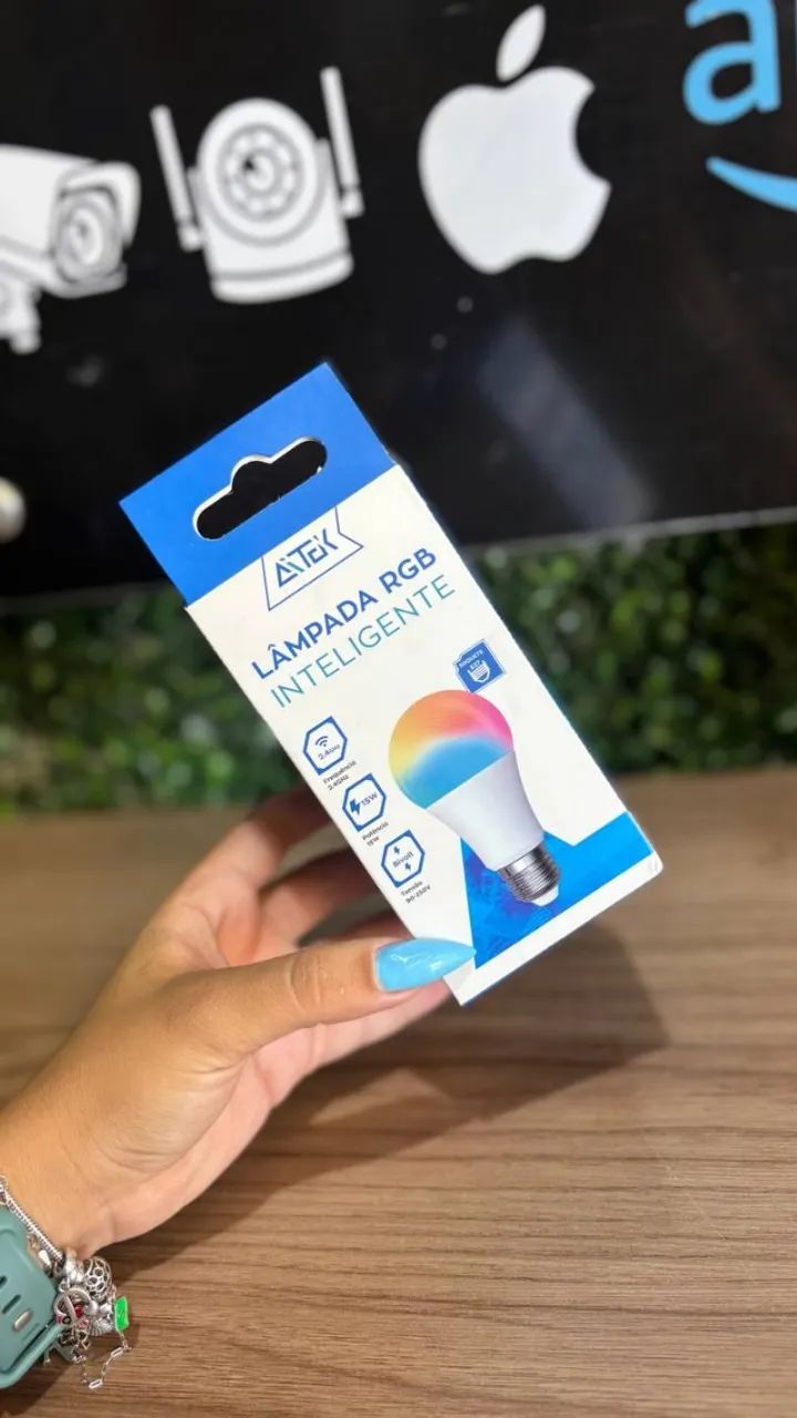 Lâmpada RGB Inteligente AiTeK