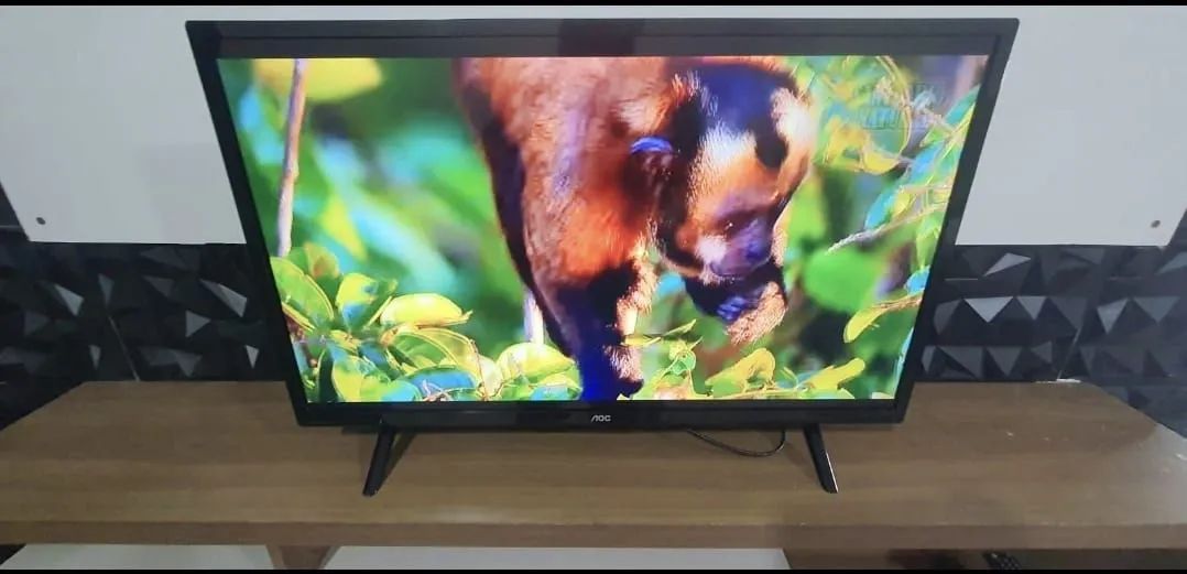TV 32 polegadas smart com cabo controle todos apss YouTube e Netflix é d mais  - Foto 4