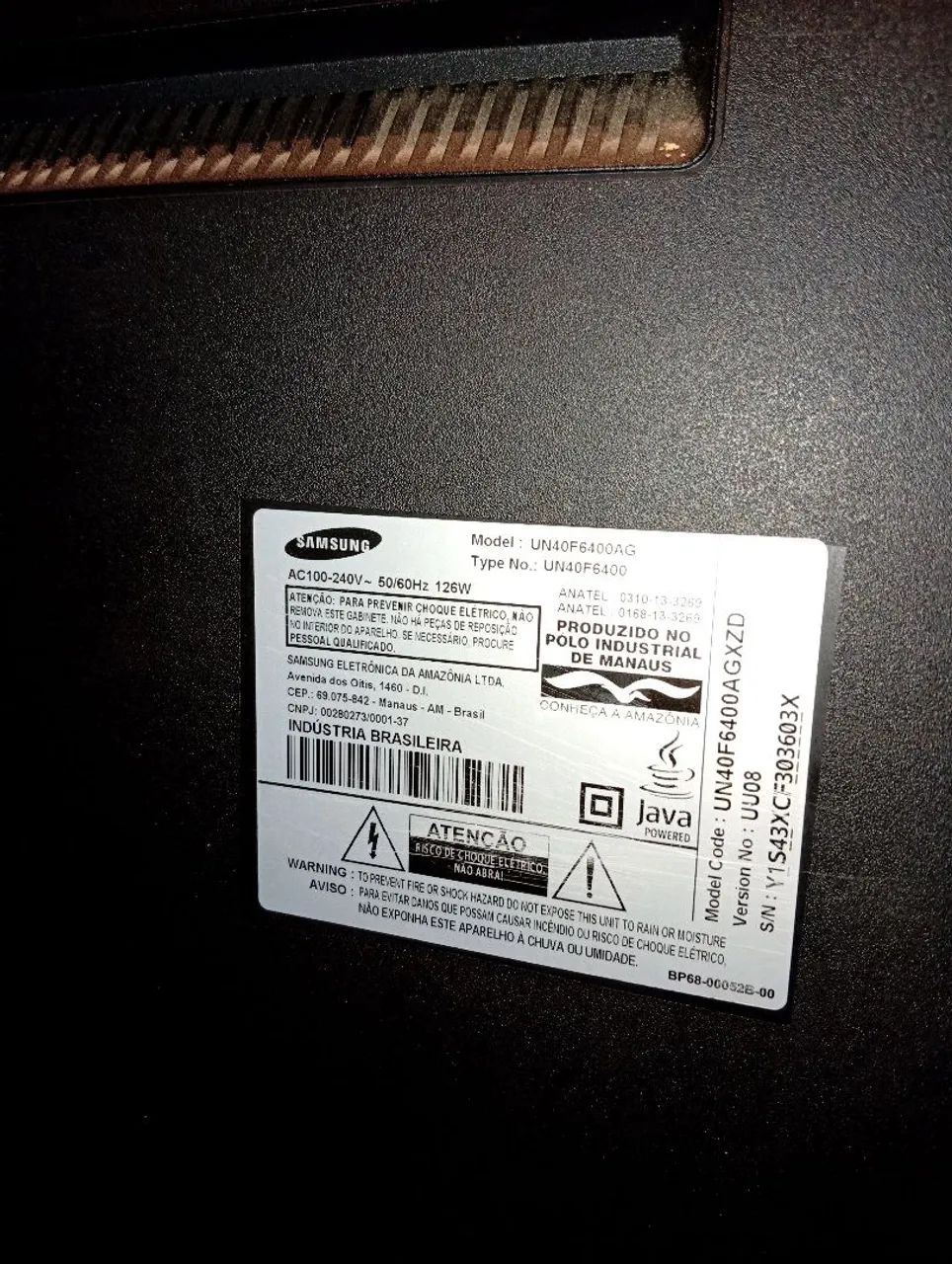 Tv Samsung samrt 40 polegadas  - Foto 2