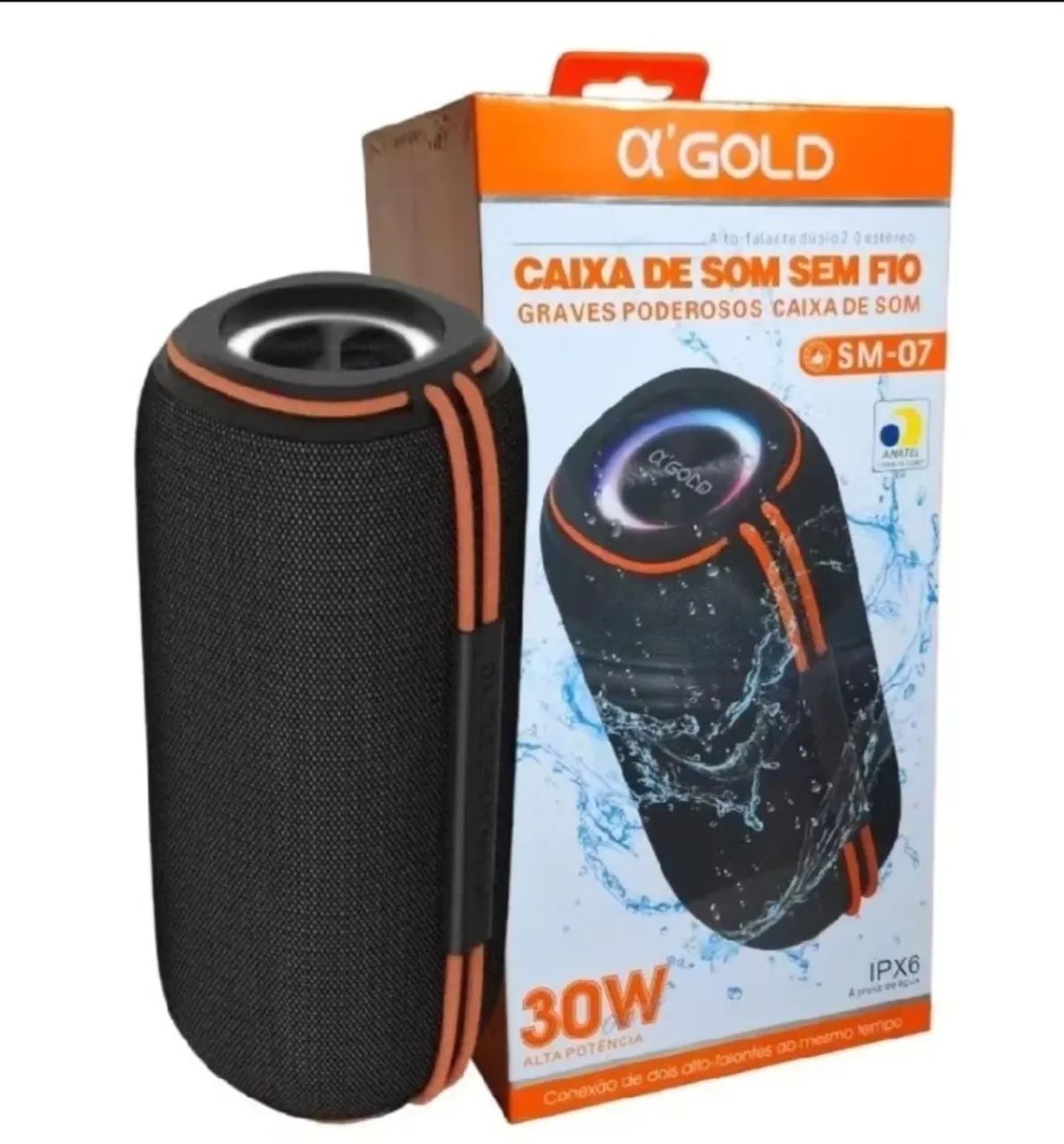caixa gold de 30 w