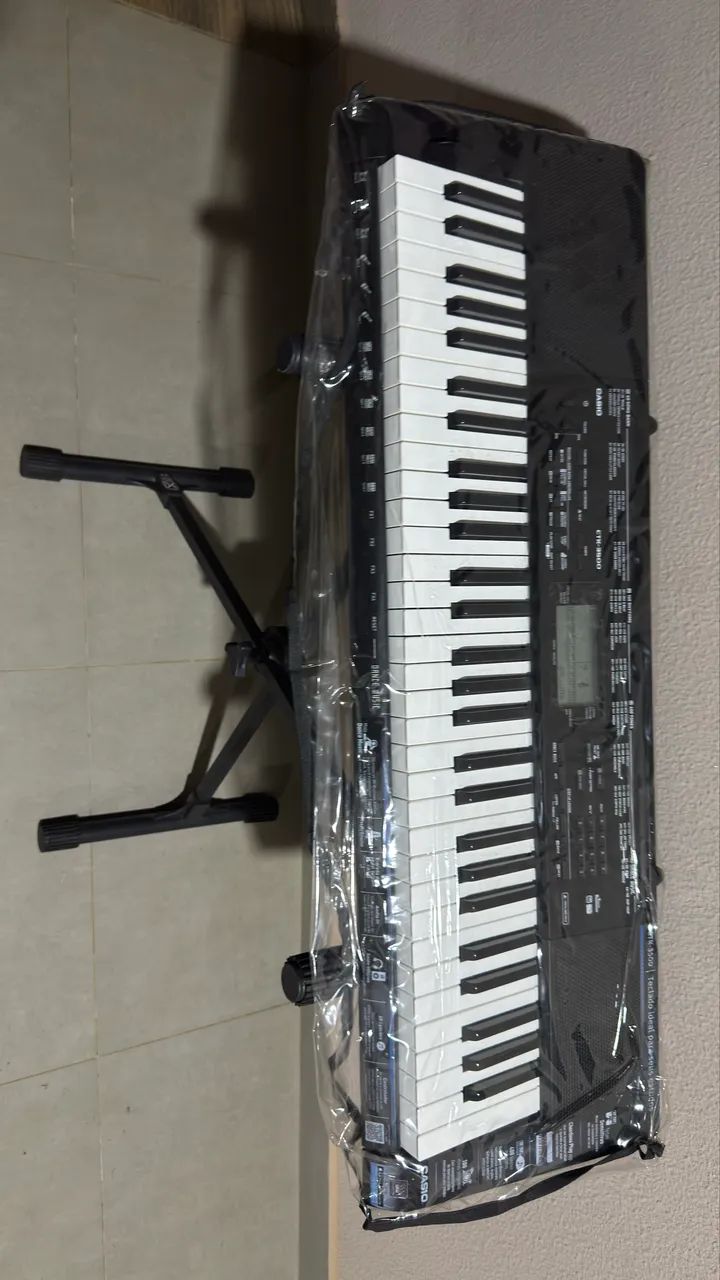 KIT TECLADO CASIO CTK3500 5/8 COM PEDAL - Foto 2