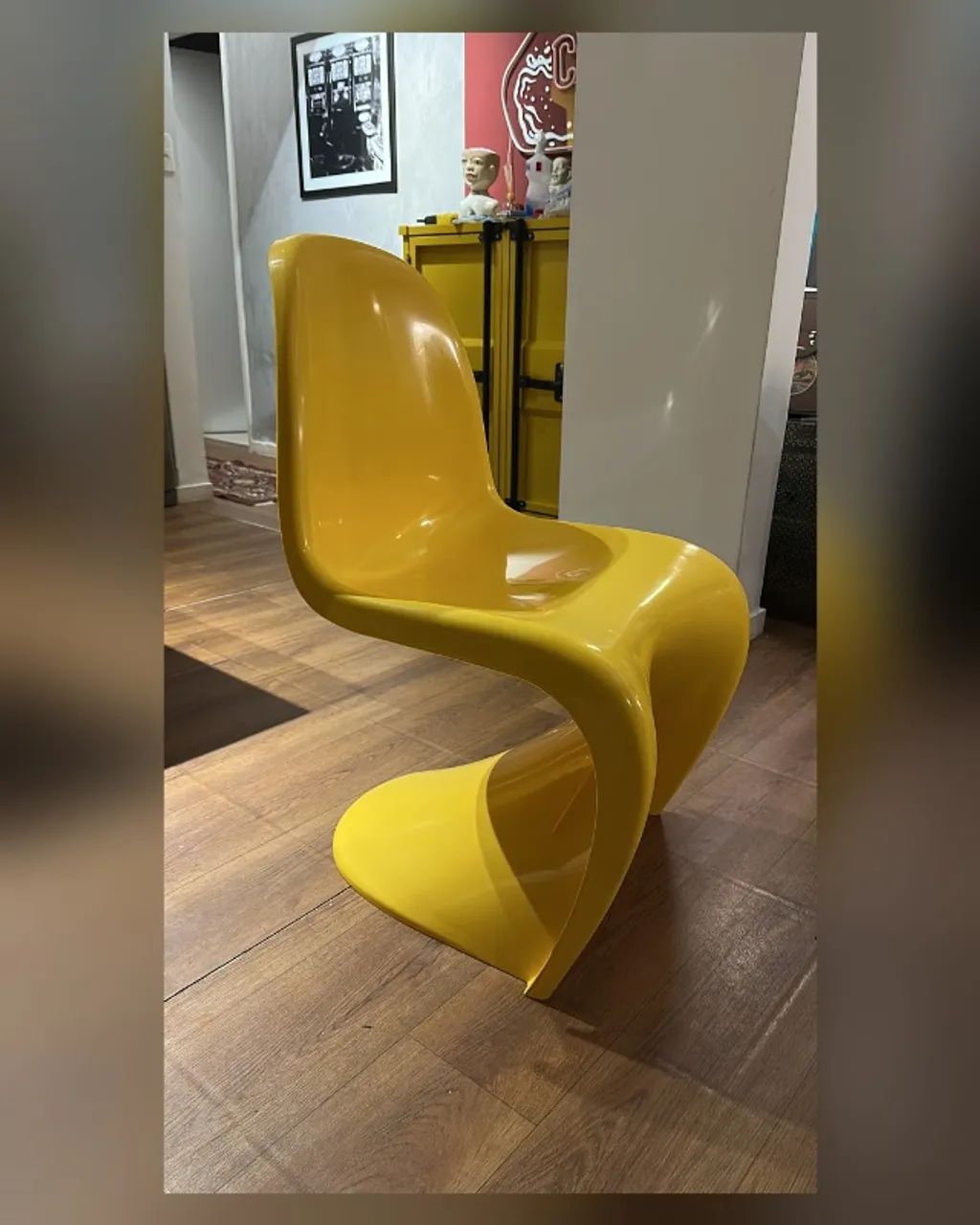 4 CADEIRAS PANTON AMARELAS - Foto 3