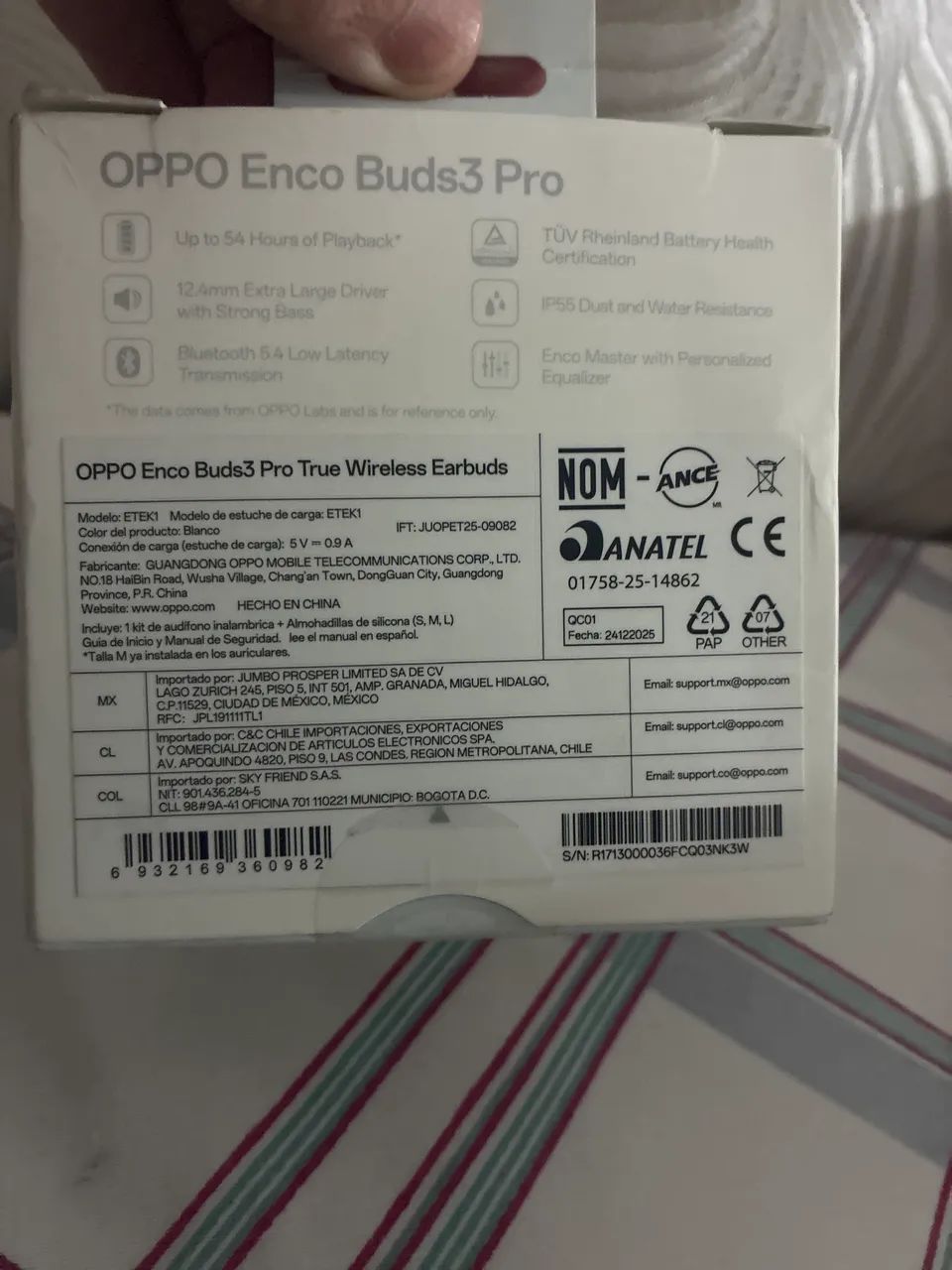 Fone OPPO ENCO BUDS 3 PRO - Foto 2