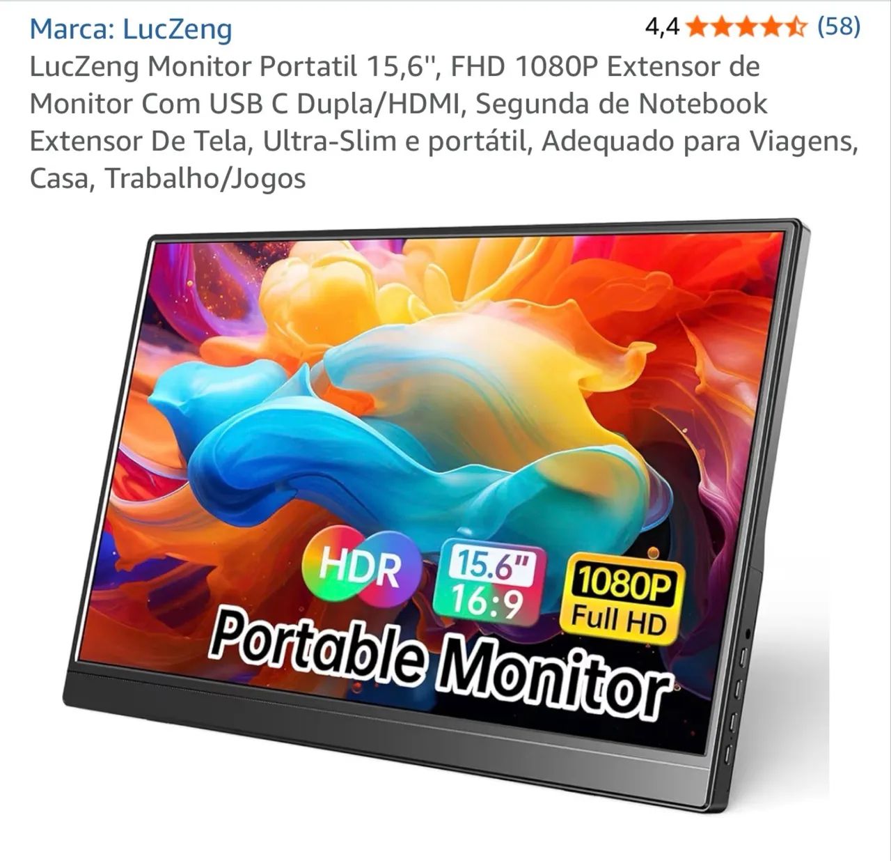 MONITOR PORTATIL / EXTENSOR DE TELA - Foto 2