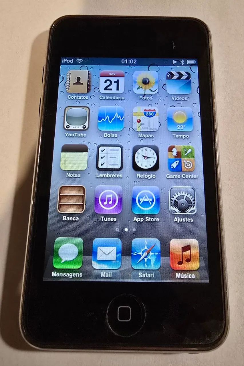 iPod Touch 3a geração 32 gb preto