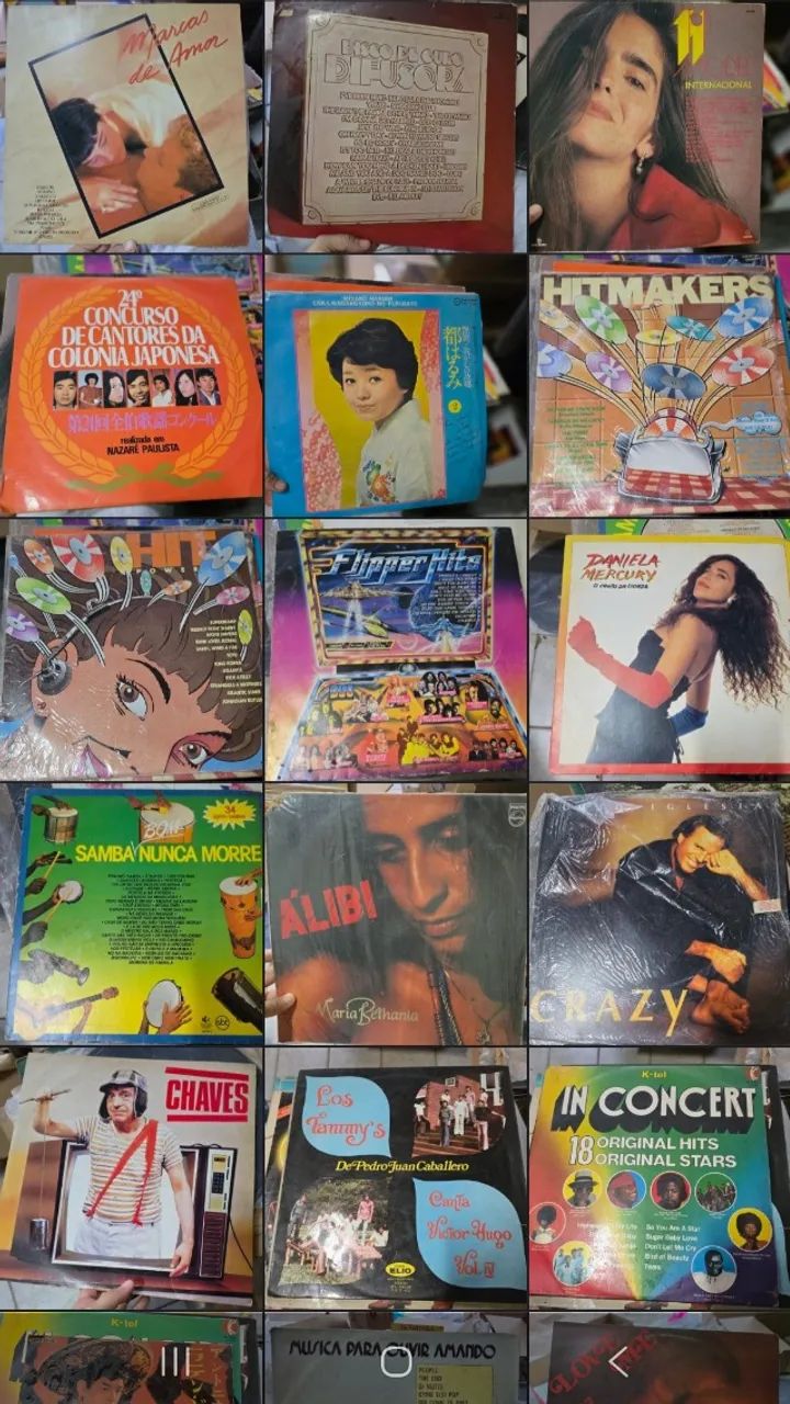 Som antigo com coleção de lps juntos - Foto 4