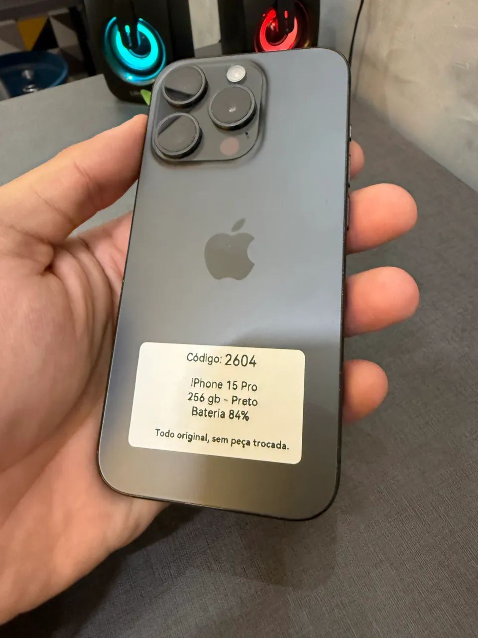 iPhone 15 Pro 256gb - loja física - Celulares e Smartphones