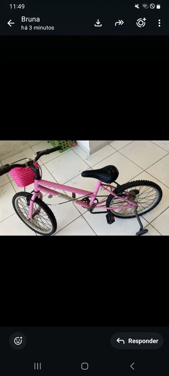 Bicicleta 2 mês de uso  - Foto 3